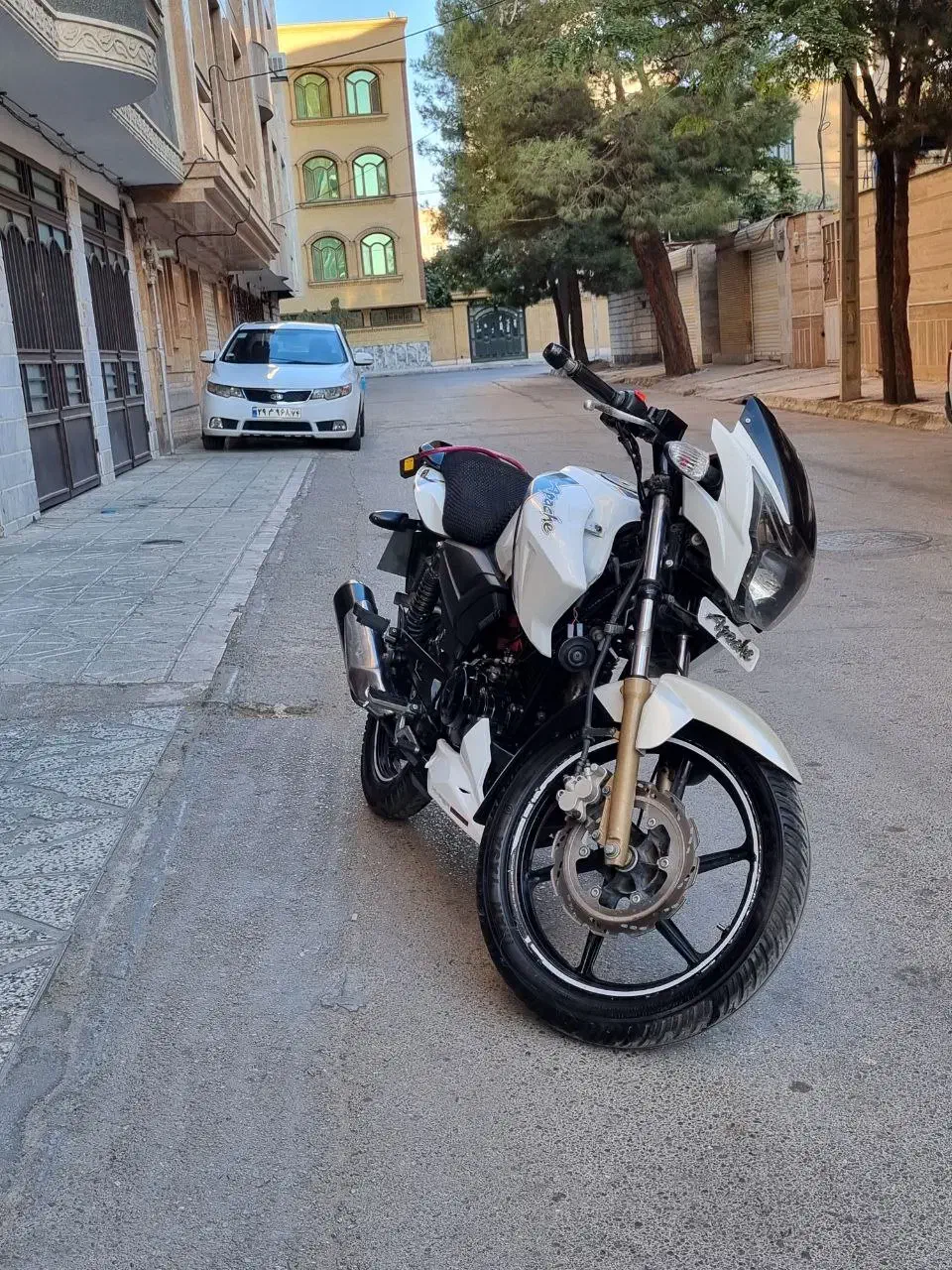 اپاچی ۱۶۰ مدل ۹۰ ، معاوضه با هندا|موتورسیکلت|مشهد, تربیت (صدف)|دیوار