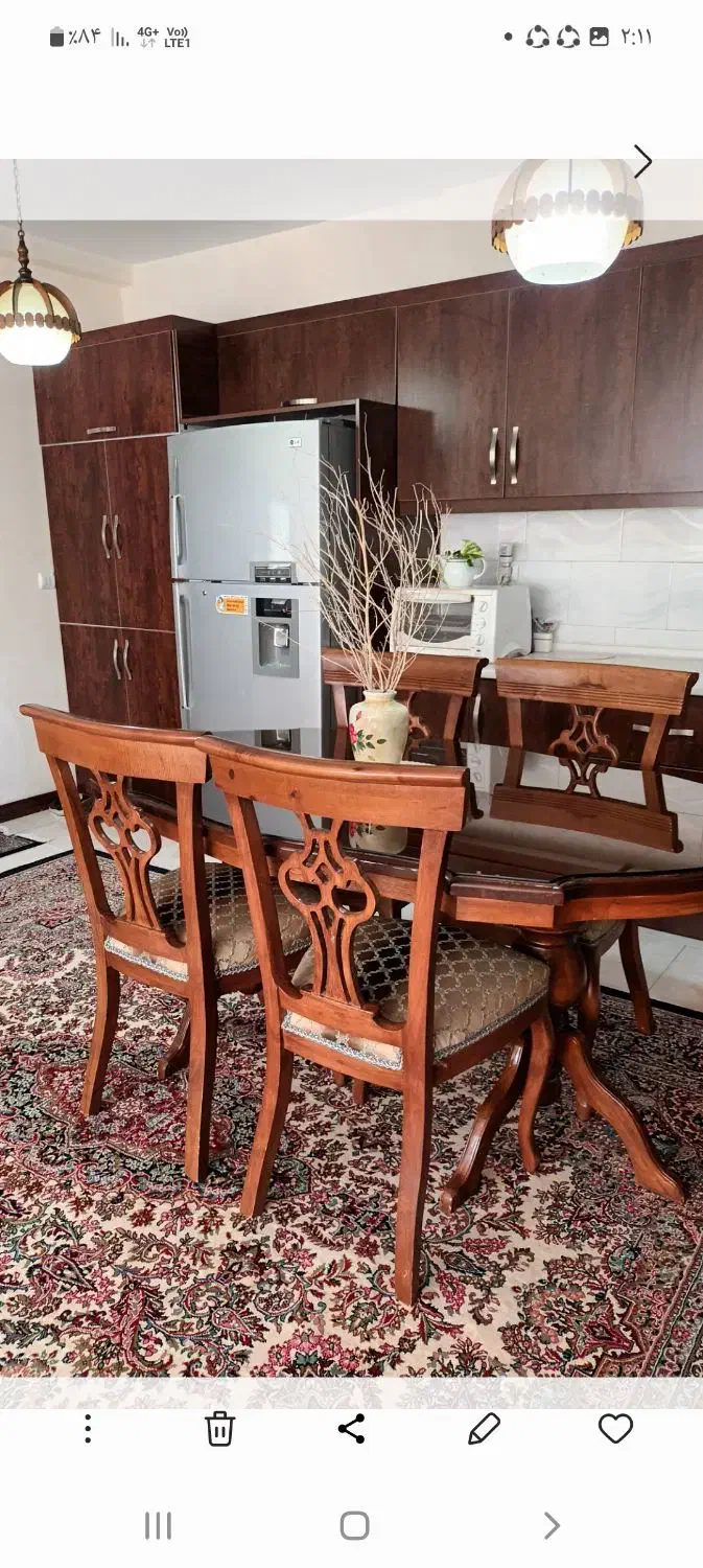 لوستر دارکار|لوستر و چراغ آویز|دماوند, مسکن مهر گیلاوند|دیوار