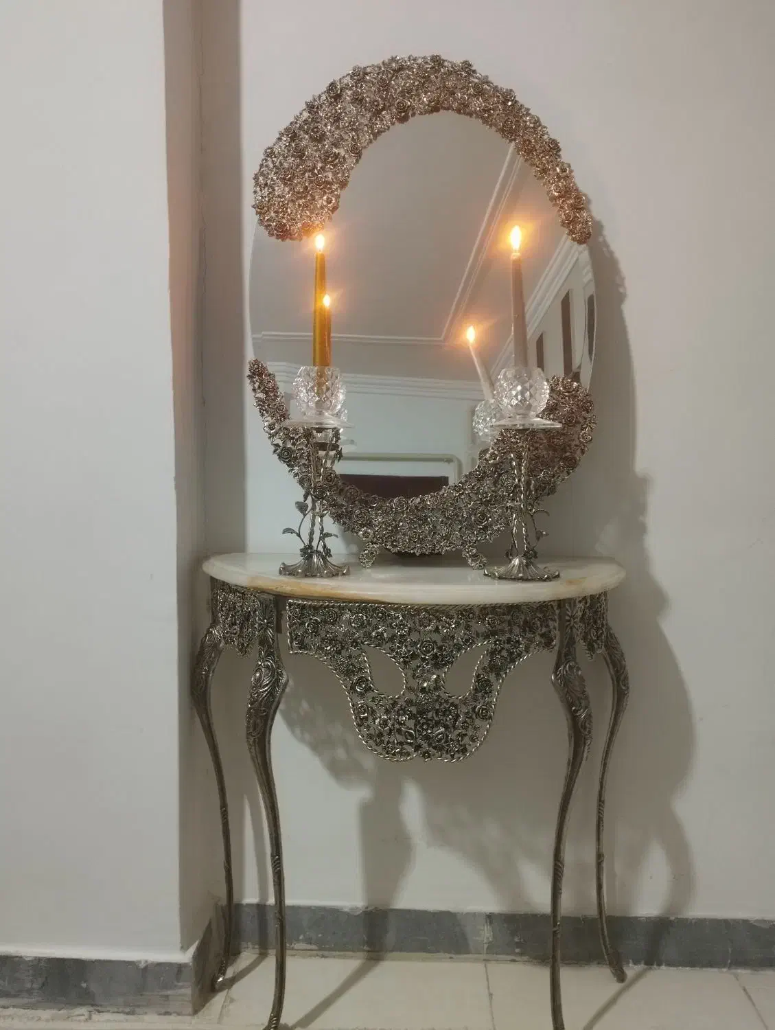 آینه شمدان|آینه|بهار, |دیوار