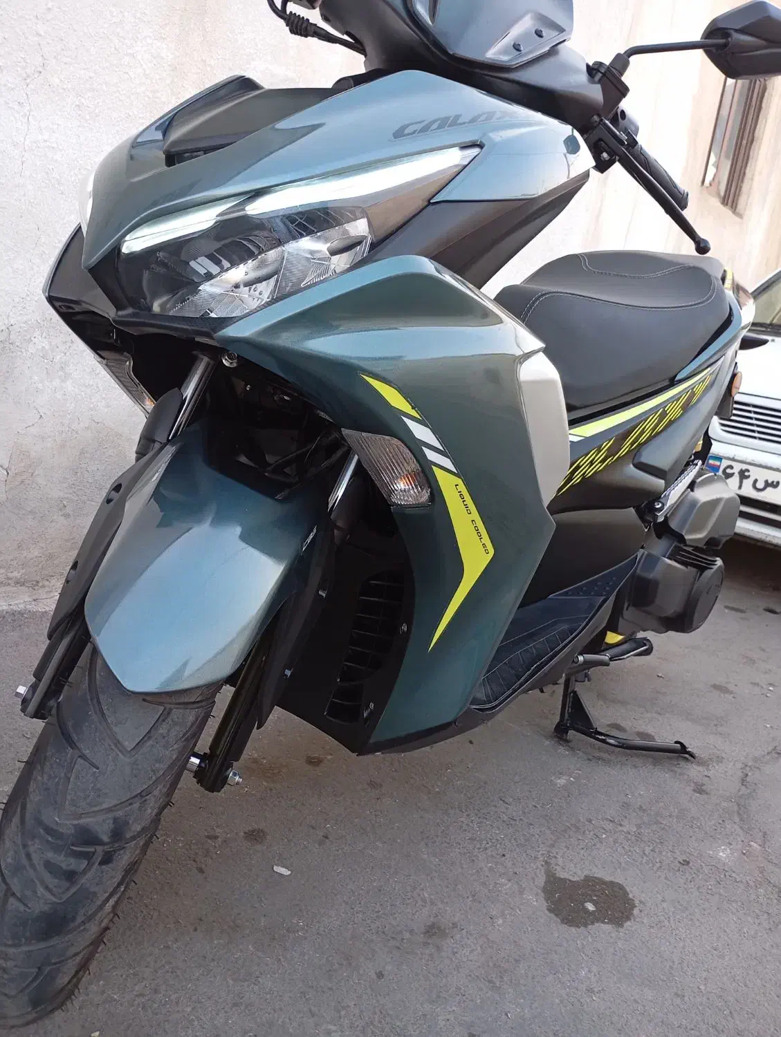 آیروکس 155 rفول. گلکسی|موتورسیکلت|شیراز, قلعه شاهزاده بیگم|دیوار