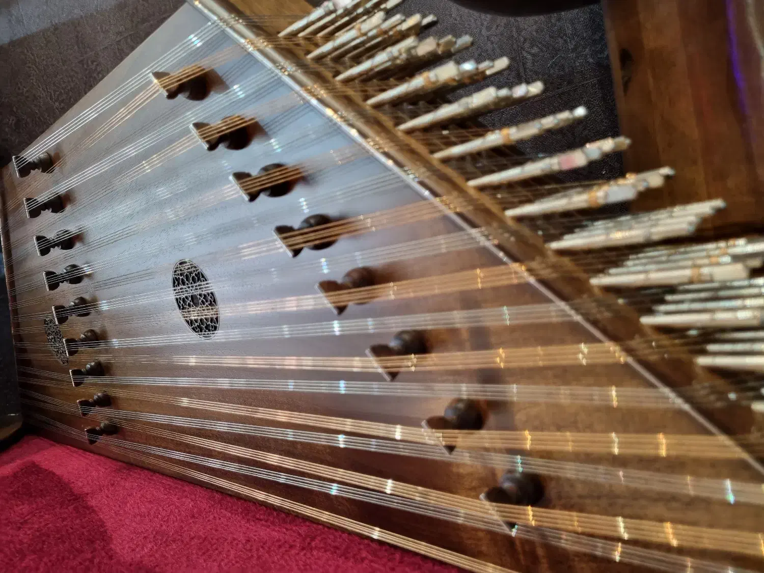 فروش سنتور سه مهر ویژه حمید موسوی|سازهای سنتی|اردبیل, |دیوار