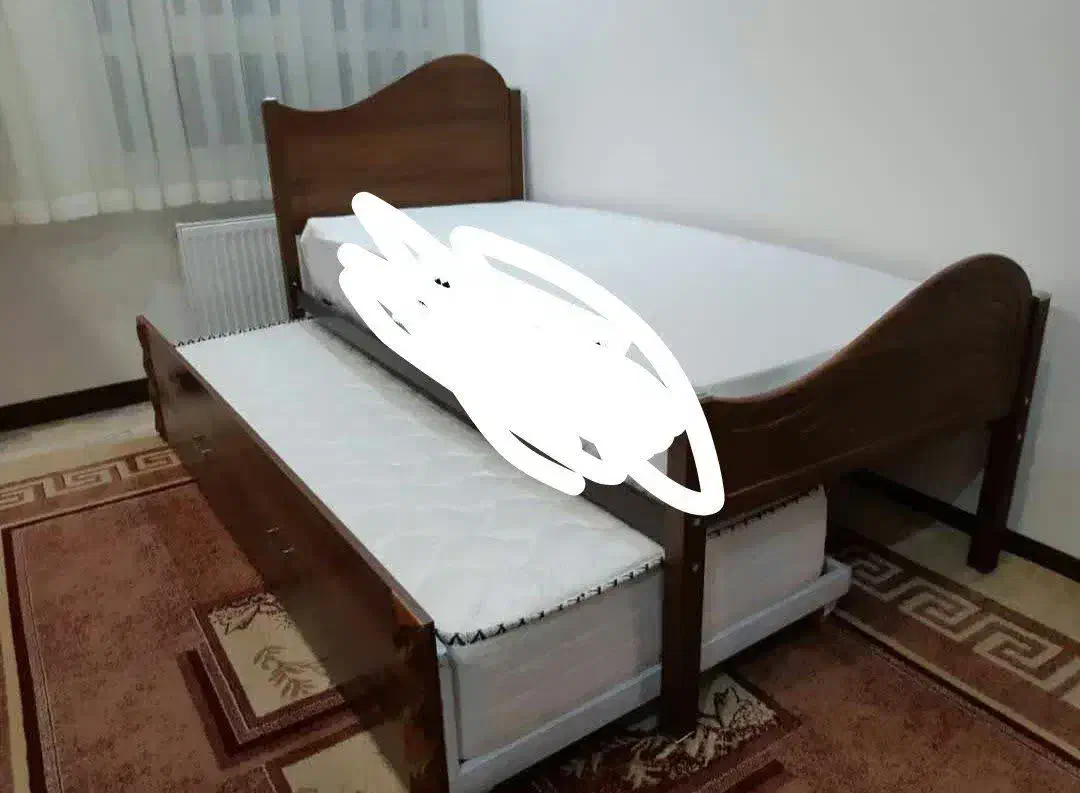 تخت میزبان دار،دوطبقه،دونفره،تک نفره بهراد|تخت و سرویس خواب|قم, شاه ابراهیم|دیوار