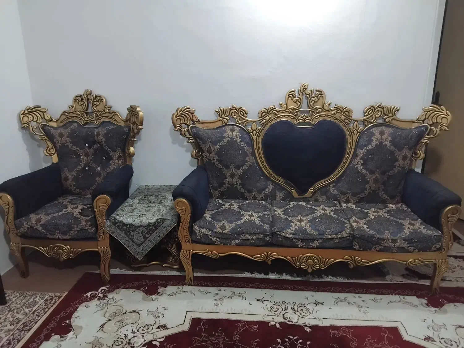 مبل هفت نفره|مبلمان خانگی و میز عسلی|لوشان, |دیوار