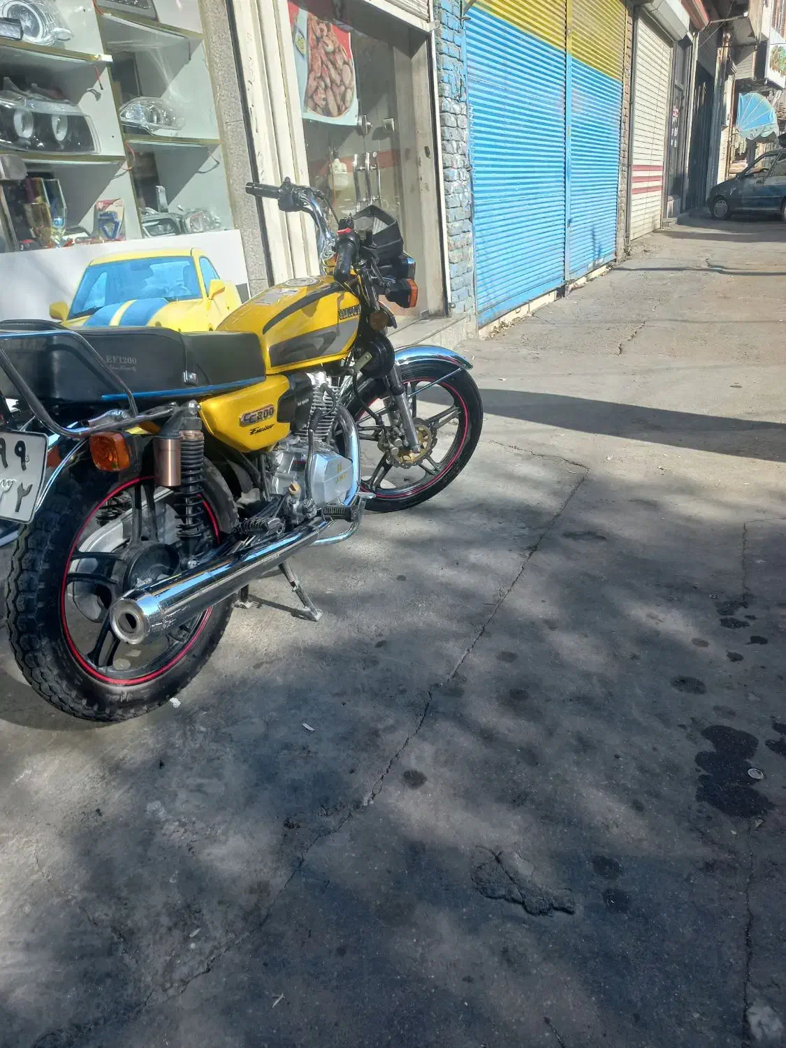 موتورسیکلت همتاز در حد خشگ|موتورسیکلت|تبریز, |دیوار