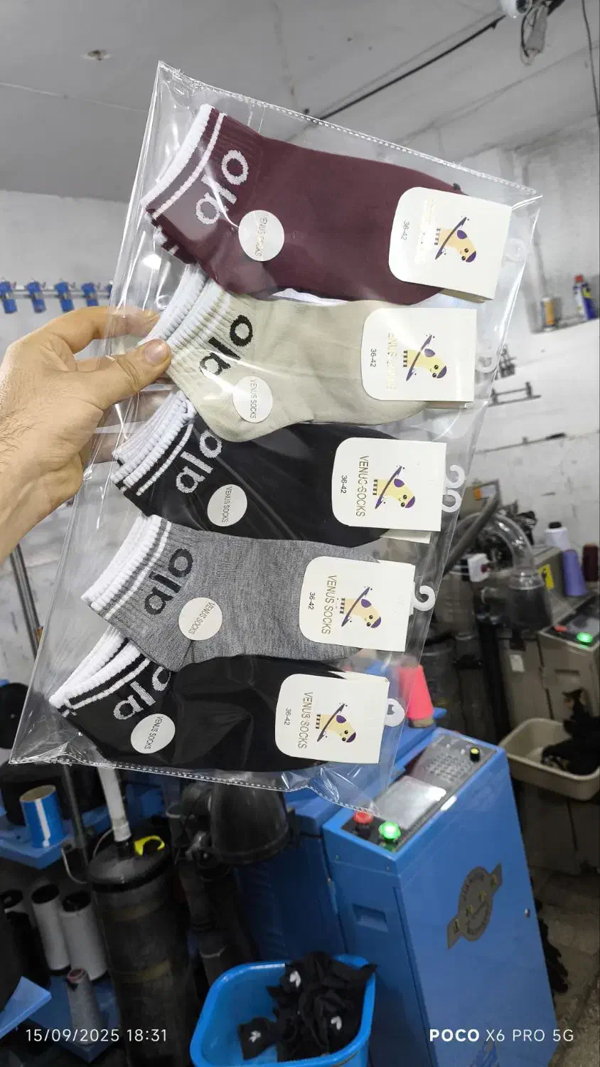 تولیدو پخش جوراب فانتزی پنبه.خریدمستقیم از تولیدی|لباس|قرچک, مهدیه|دیوار