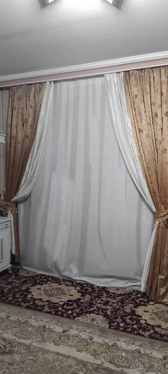 دستک پرده،  تمیز، معاوضه دارم|پرده، رانر، رومیزی|مشهد, رسالت|دیوار