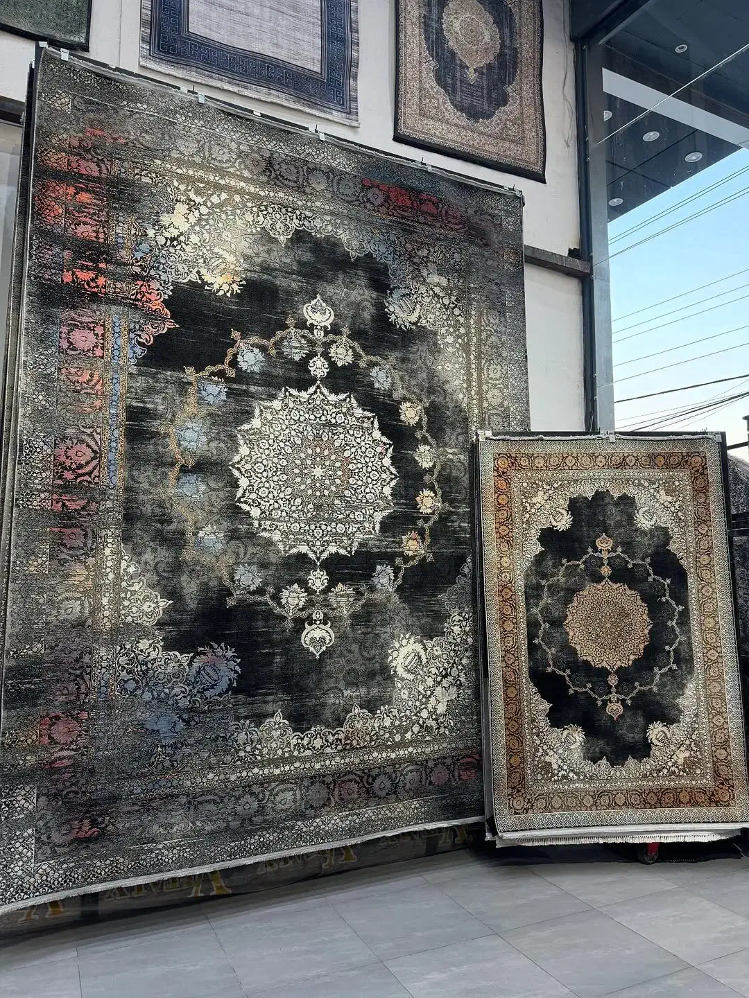 مجموعه زیبای فرش قالی کاشان ۱۲۰۰.جدید|فرش|شیراز, قلات|دیوار