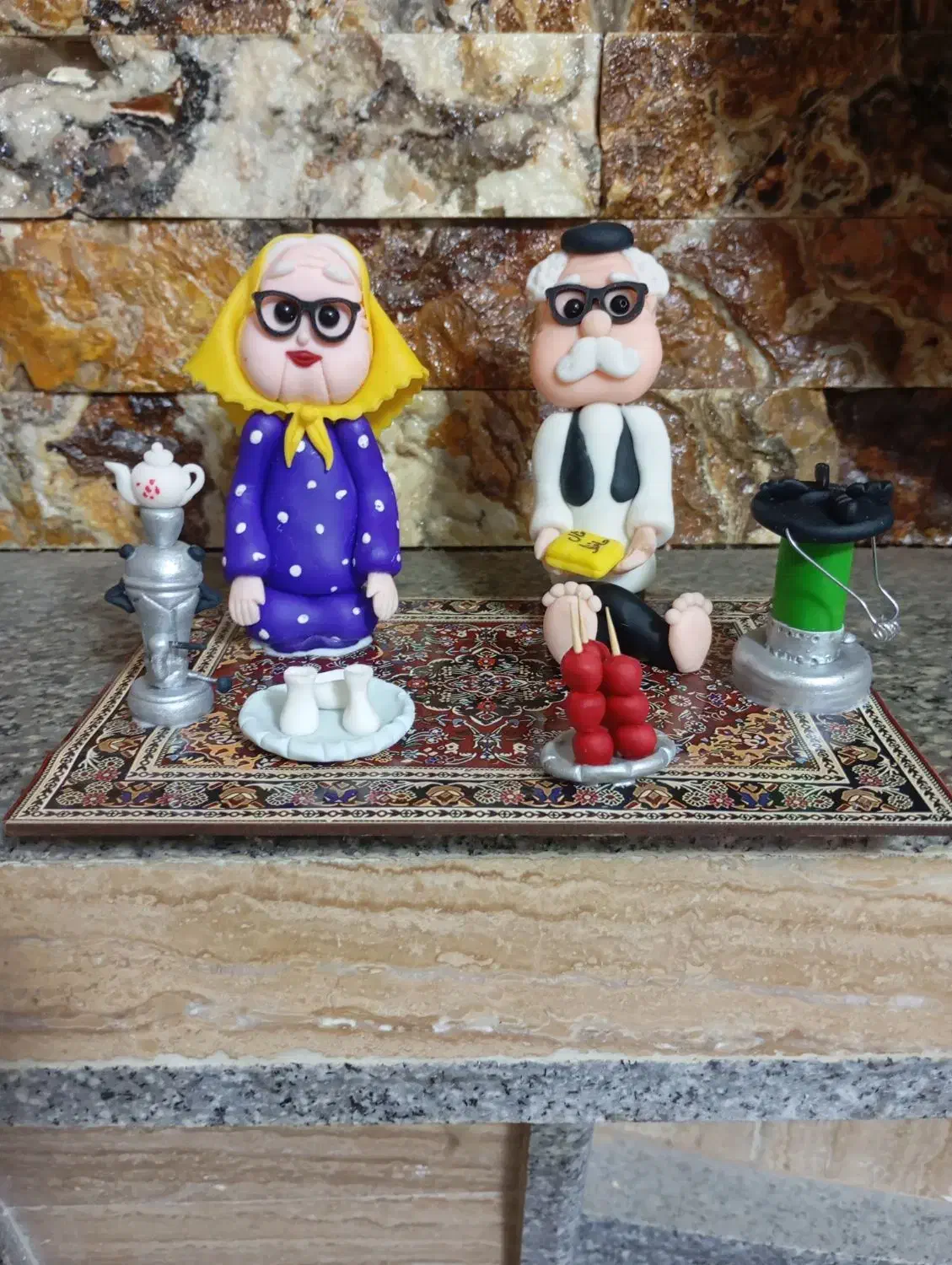 سینی و سفره یلدایی|صنایع دستی و سایر لوازم تزئینی|کرمان, |دیوار