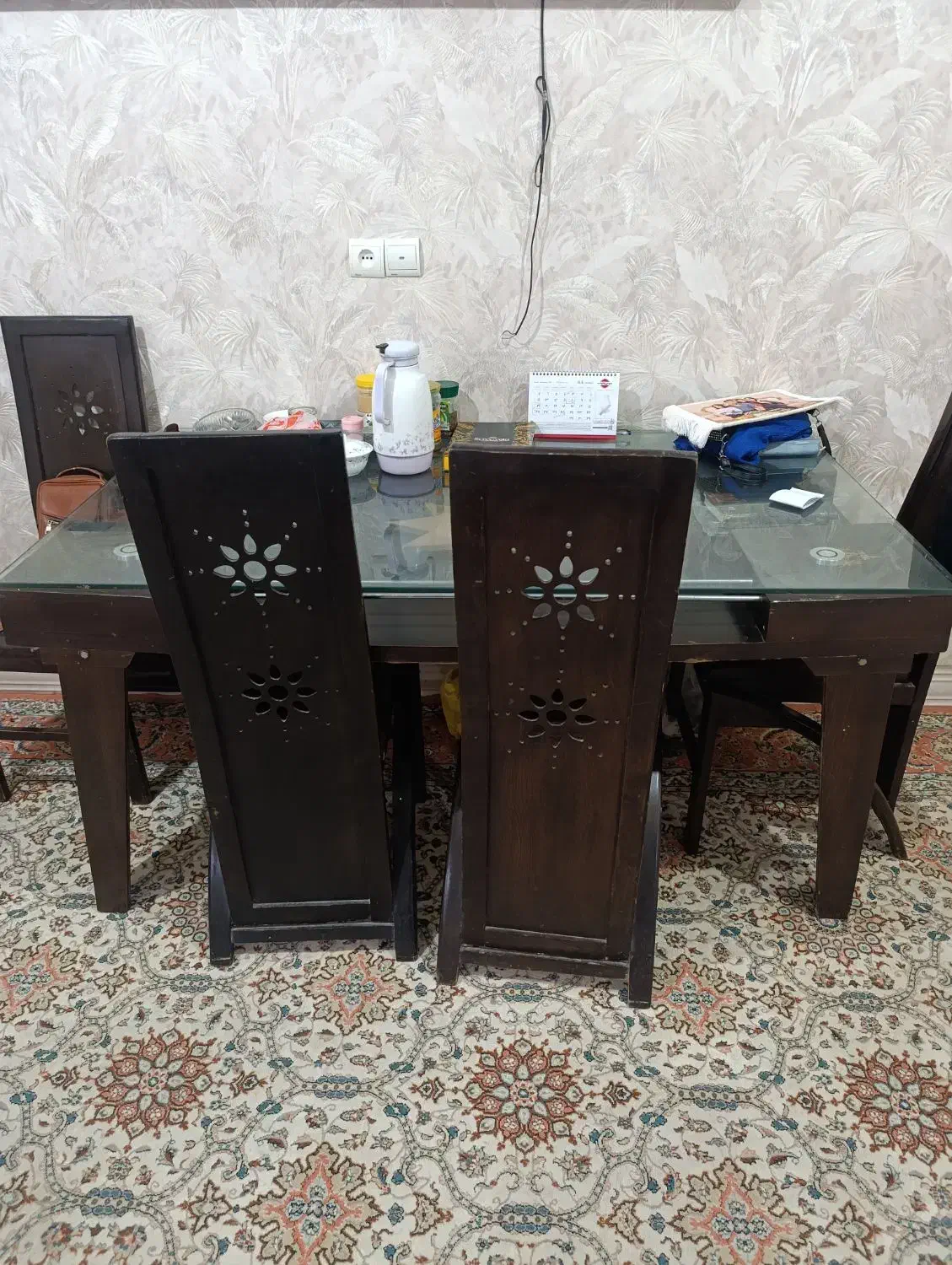 میز نهارخوری ۴ نفره|میز و صندلی غذاخوری|اهواز, کیانشهر|دیوار