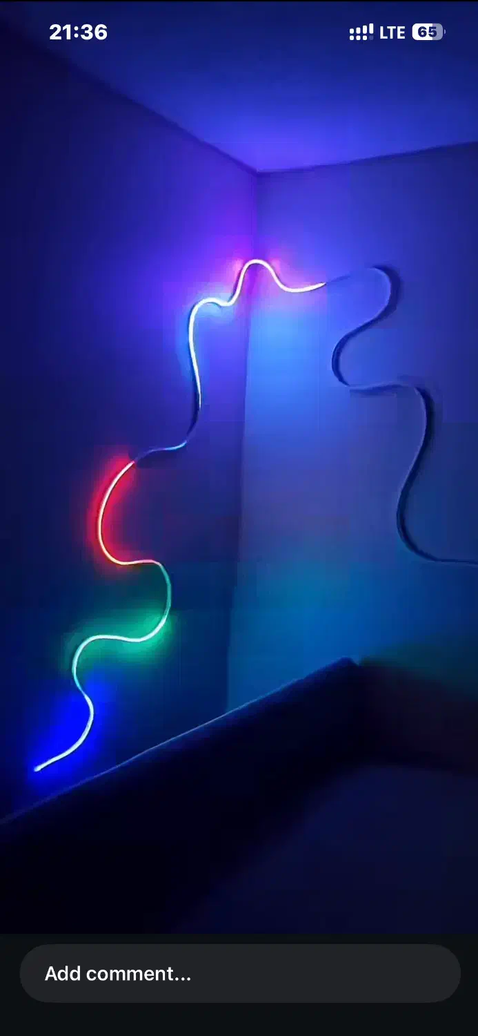 ریسه نئون|ریسه و چراغ تزئینی|مشهد, نیروی هوایی|دیوار