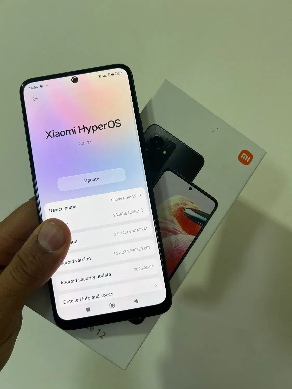 Redmi Note 12 با حافظه 128گیگابایت|موبایل|کرمانشاه, |دیوار