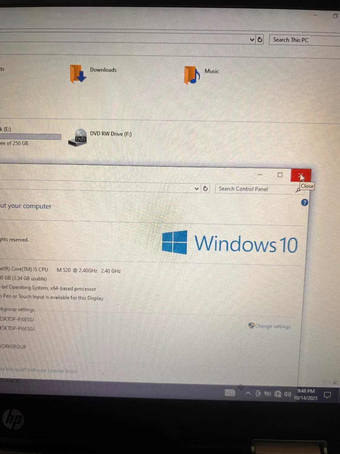 لپتاپ Hp elite book 8440p|رایانه همراه|شهرکرد, |دیوار