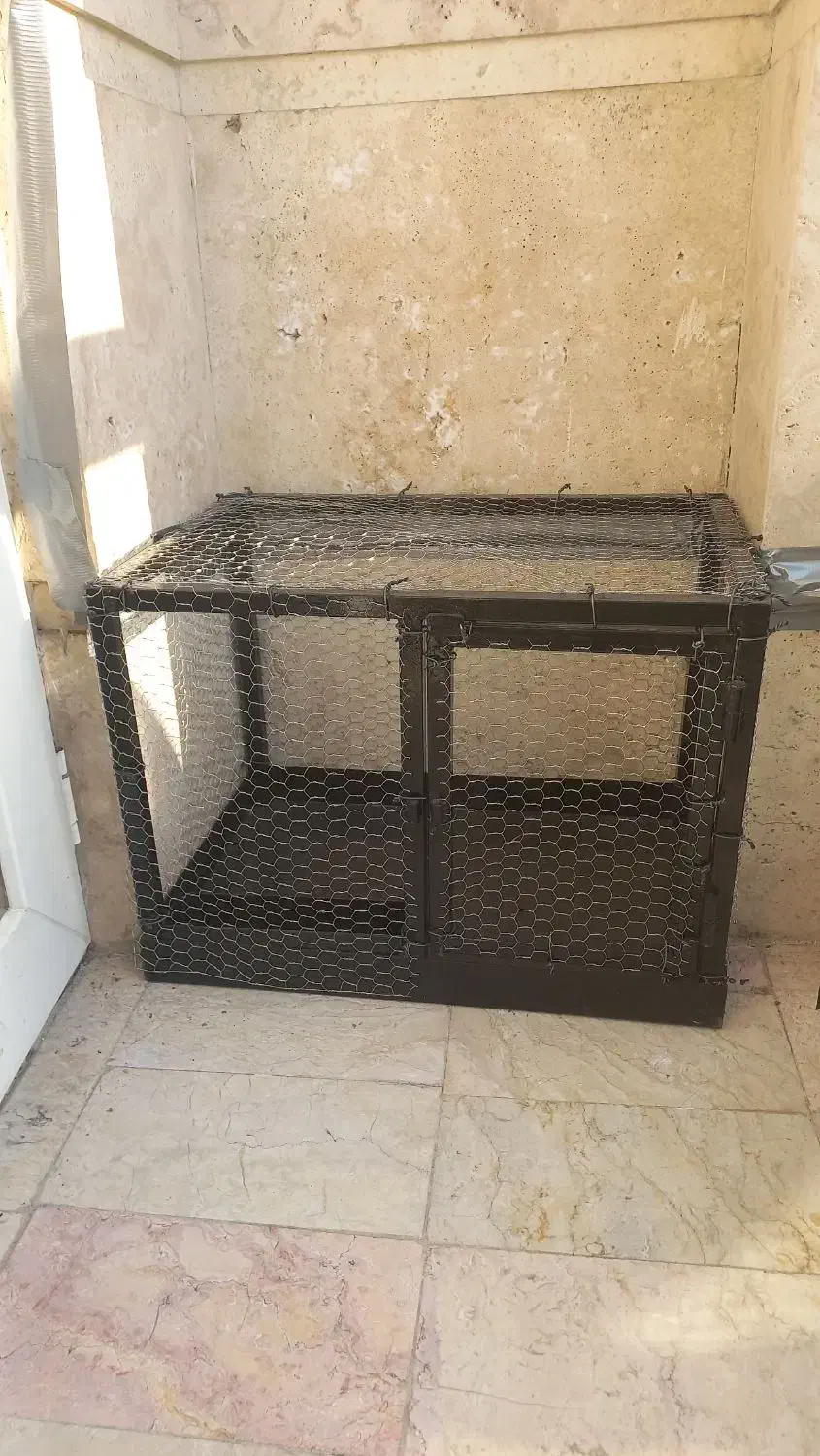 قفس آهنی آپارتمانی|لوازم جانبی حیوانات|تهران, سید خندان (جلفا)|دیوار