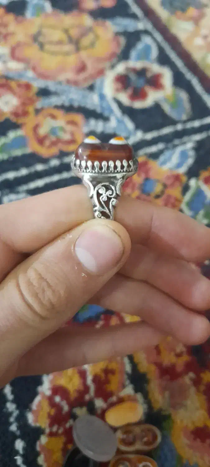 انگشتر باباقوری دوکوهان کهنه|جواهرات|الشتر, |دیوار