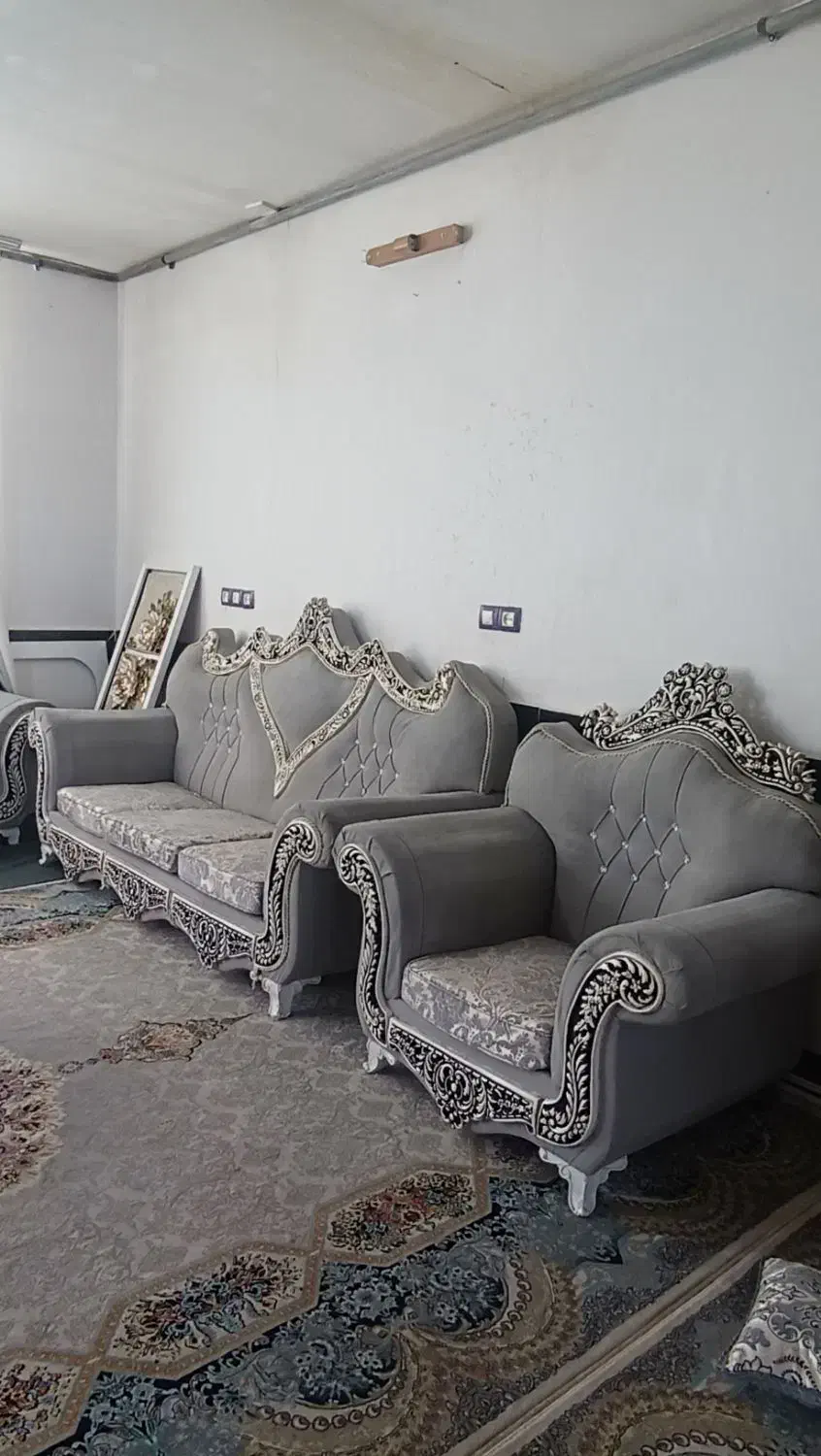 مبل هشت نفره|مبلمان خانگی و میز عسلی|خرم‌آباد, |دیوار