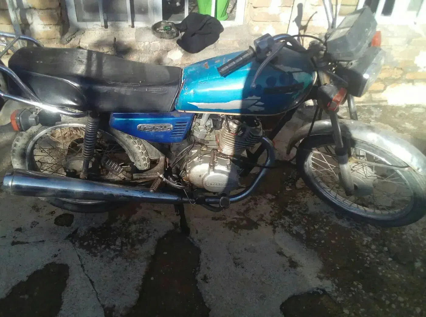 متور 125پلاک قدیم|موتورسیکلت|کرمانشاه, |دیوار