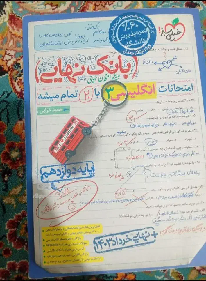 کتاب تست علوم انسانی|کتاب و مجله ادبی|قدس, شهرقدس|دیوار