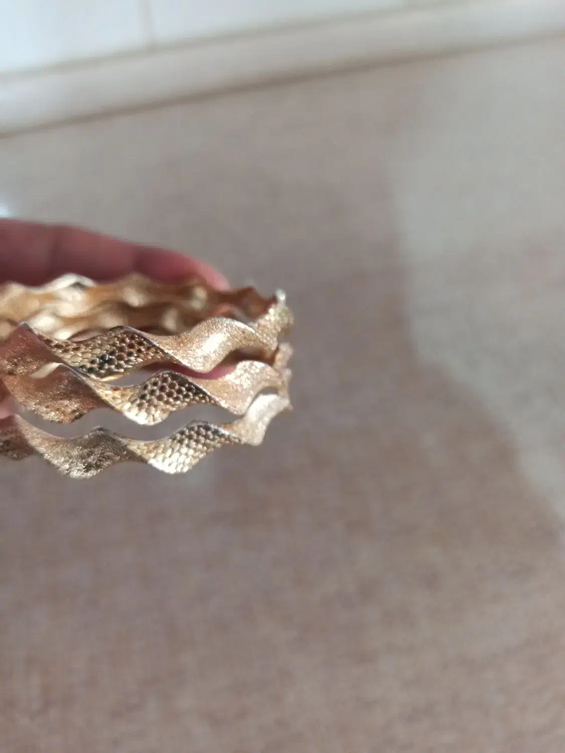 النگو رنگ ثابت مثل طلا سایز 1|بدلیجات|مرند, |دیوار