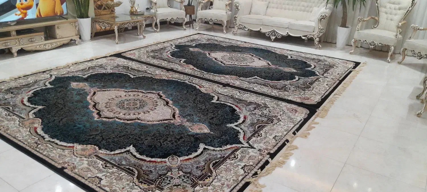 فرش ۹متری جفت۱۰۰۰شانه تراکم ۳۰۰۰|فرش|کرج, احدآباد|دیوار