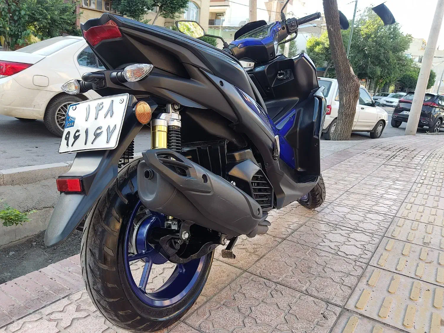 موتور طرح ایروکس گلکسی نیرو موتور هواخنک 155|موتورسیکلت|اصفهان, تخت فولاد|دیوار