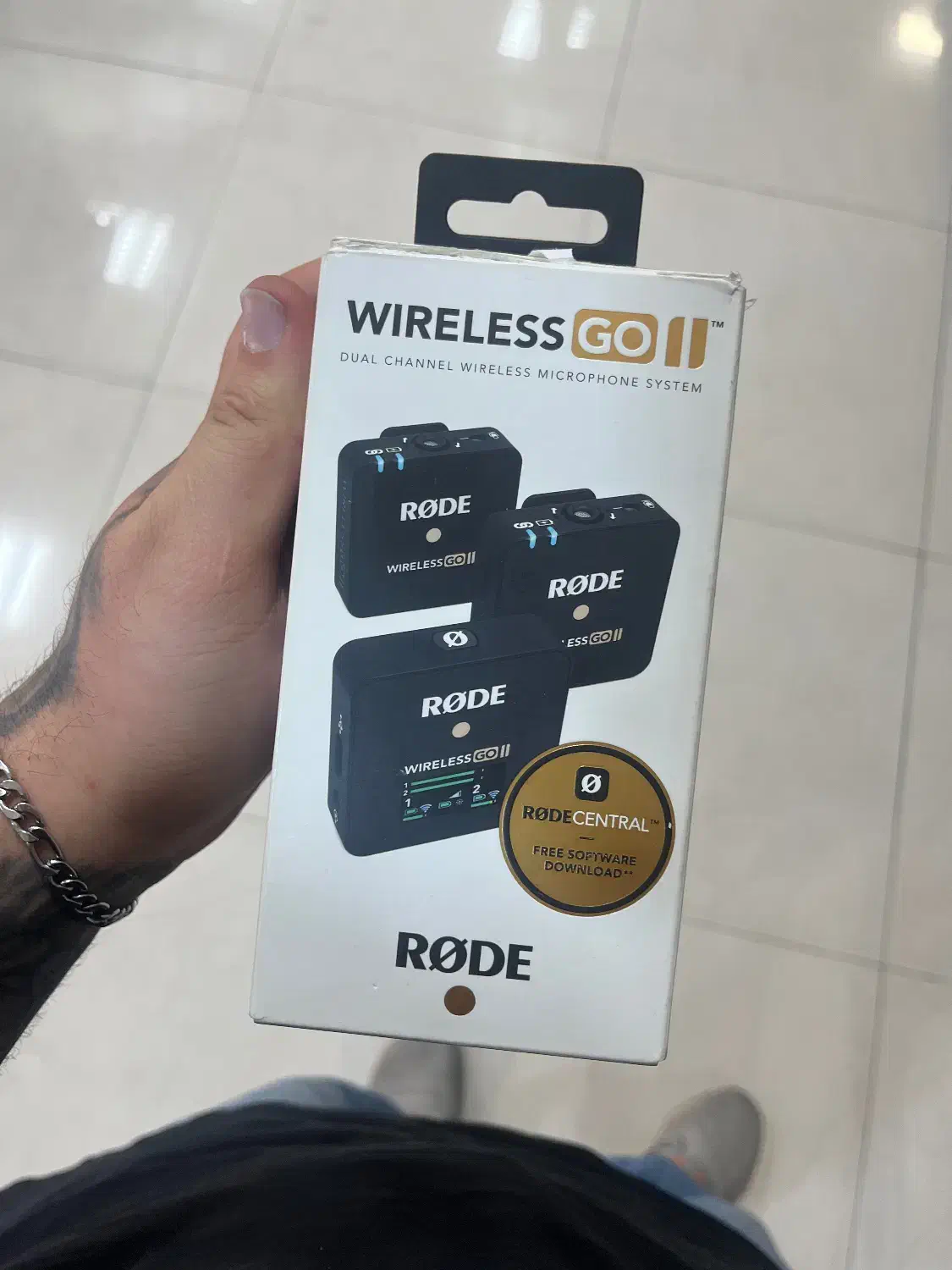 میکروفون دو کاربره Rode Wireless GO II|دوربین عکاسی و فیلم‌برداری|تهران, بهجت‌آباد|دیوار