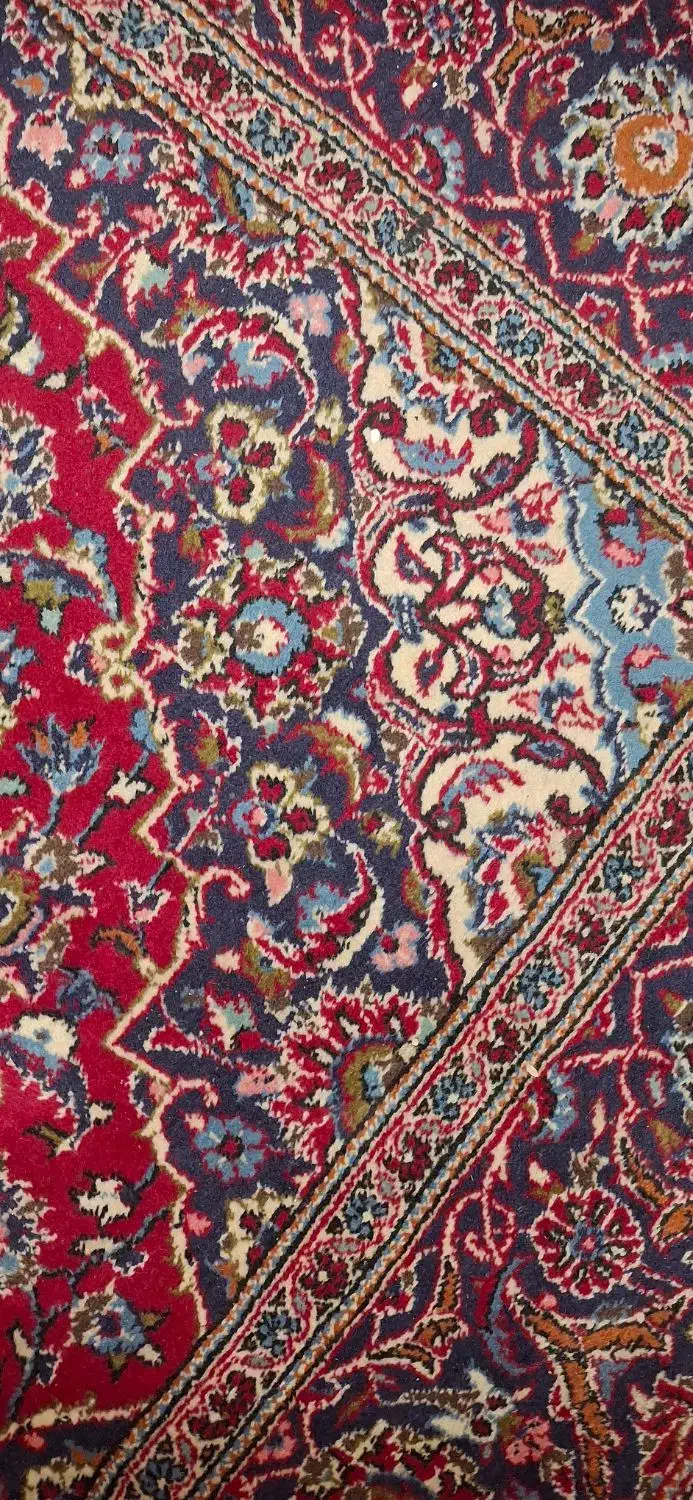 دوعدد فرش 6متری دستبافت یزد|فرش|کرمان, |دیوار