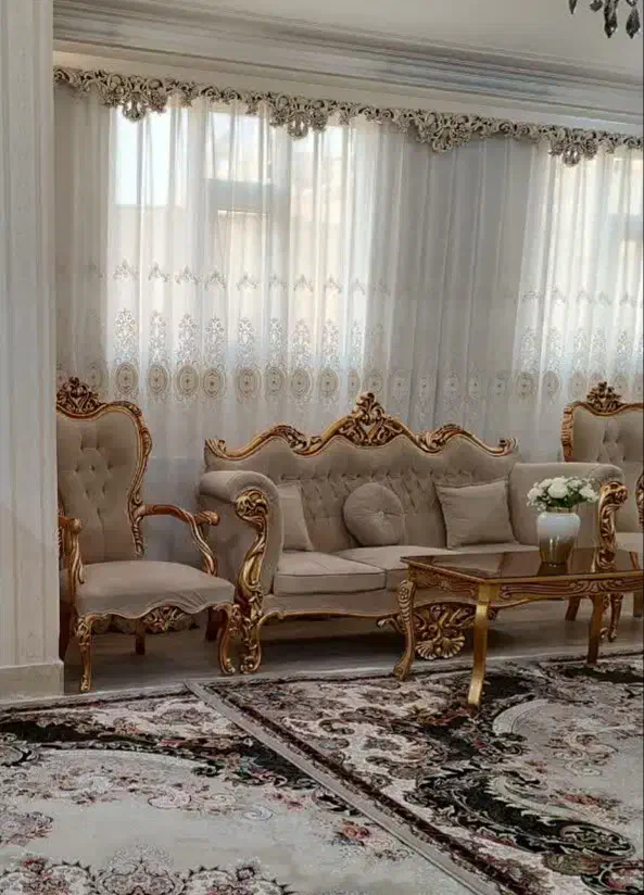 مبل سلطنتی|مبلمان خانگی و میز عسلی|قم, هنرستان|دیوار