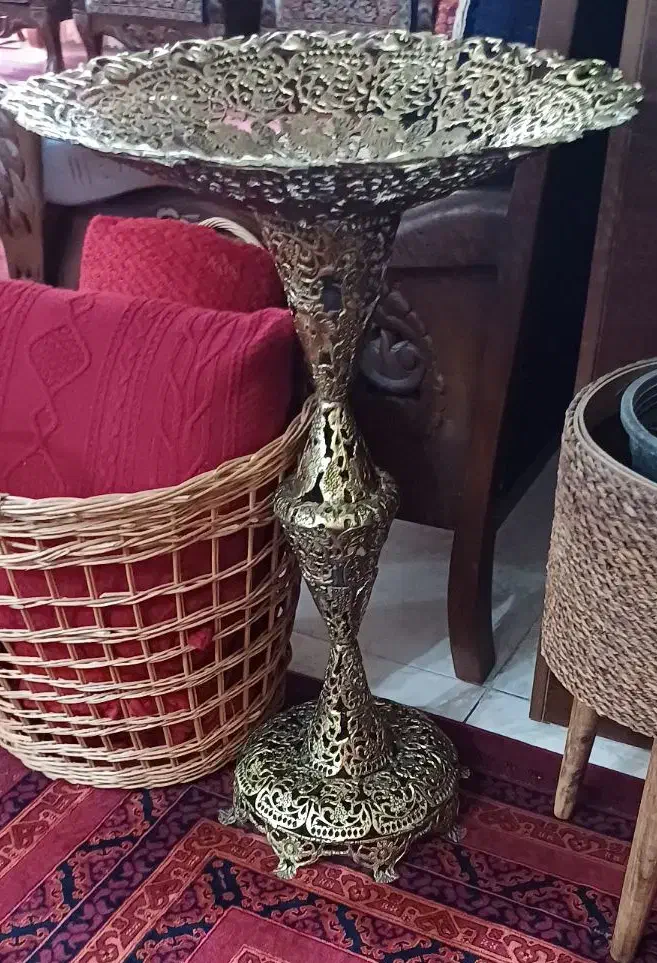 میوه خوری کنار سالنی برنجی|ظروف سرو و پذیرایی|کرمان, |دیوار