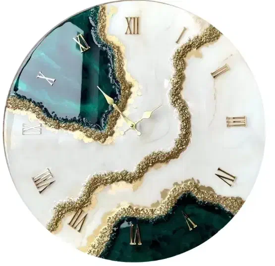 ساعت رزین|ساعت دیواری و تزئینی|ایلام, |دیوار