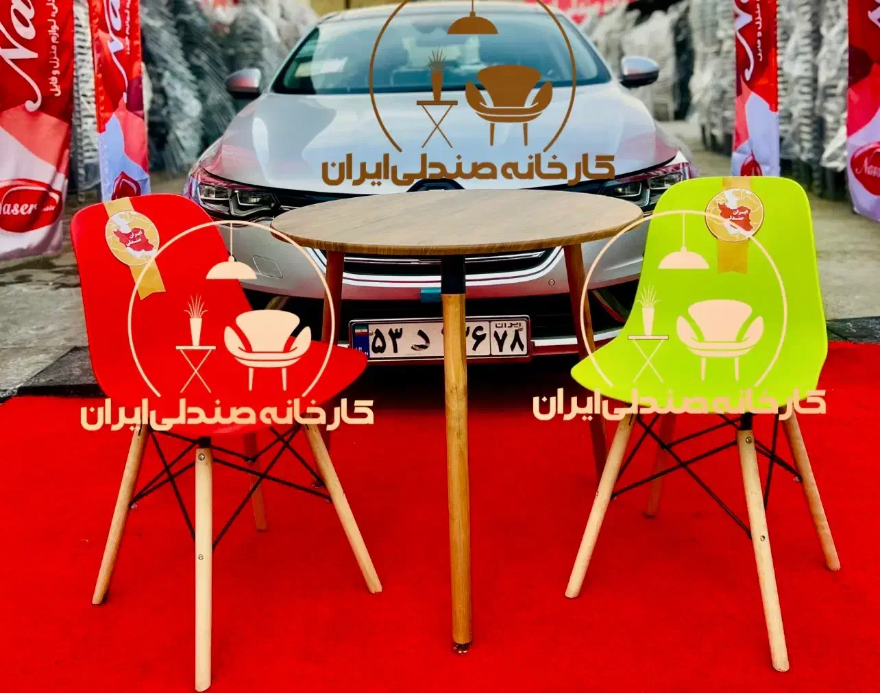 صندلی پلاستیکی مدل جابر|میز و صندلی غذاخوری|کرج, عظیمیه|دیوار