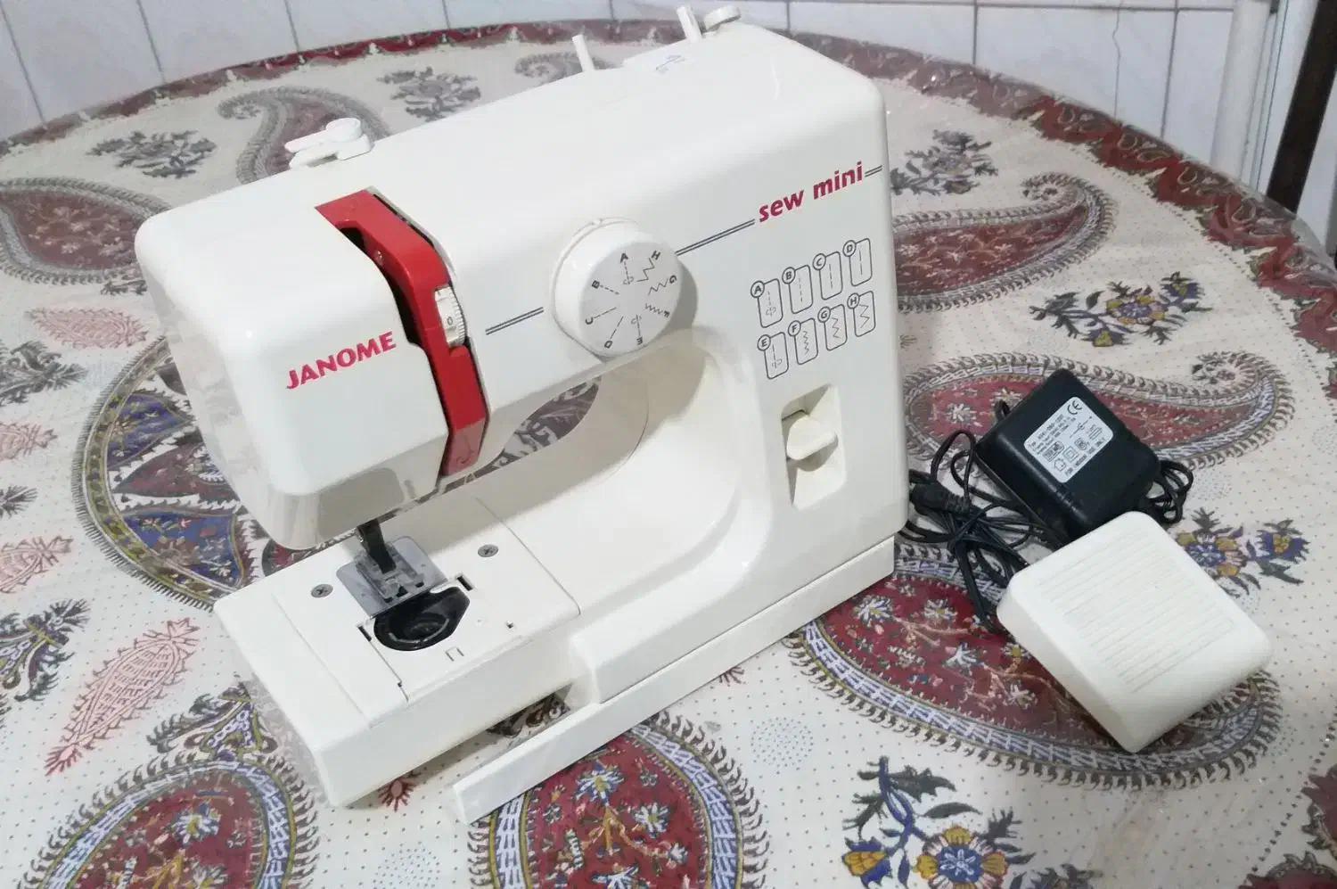 چرخ خیاطی ژانومه sew mini ژاپنی|چرخ خیاطی و ریسندگی|اصفهان, سرچشمه|دیوار
