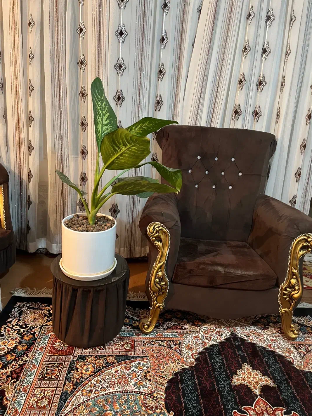 مبل ۹ نفره  با بوفه|مبلمان خانگی و میز عسلی|قزوین, |دیوار