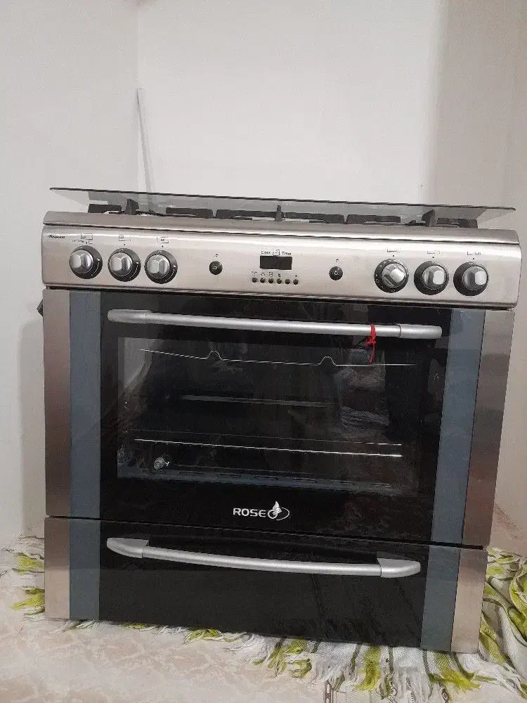 گاز فر دار خوش قیمت  سالم|اجاق گاز و لوازم برقی پخت‌وپز|قزوین, |دیوار