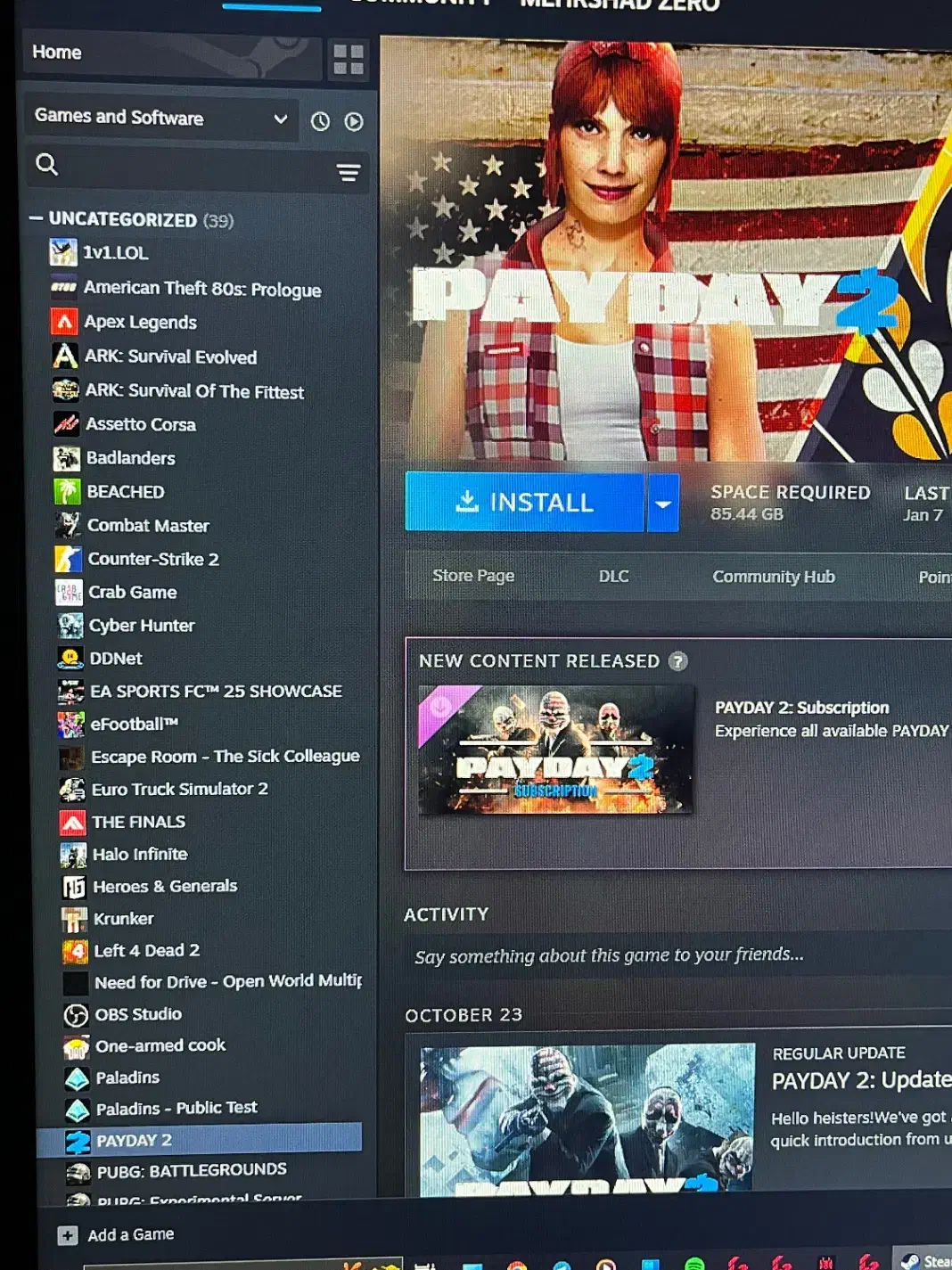 اکانت استیم مفت|کنسول، بازی ویدئویی و آنلاین|مشهد, جاهد شهر|دیوار