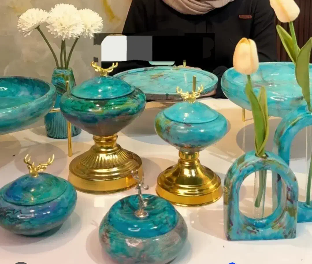 ست های پذیرایی و دکوری سنگی|صنایع دستی و سایر لوازم تزئینی|الوند, |دیوار