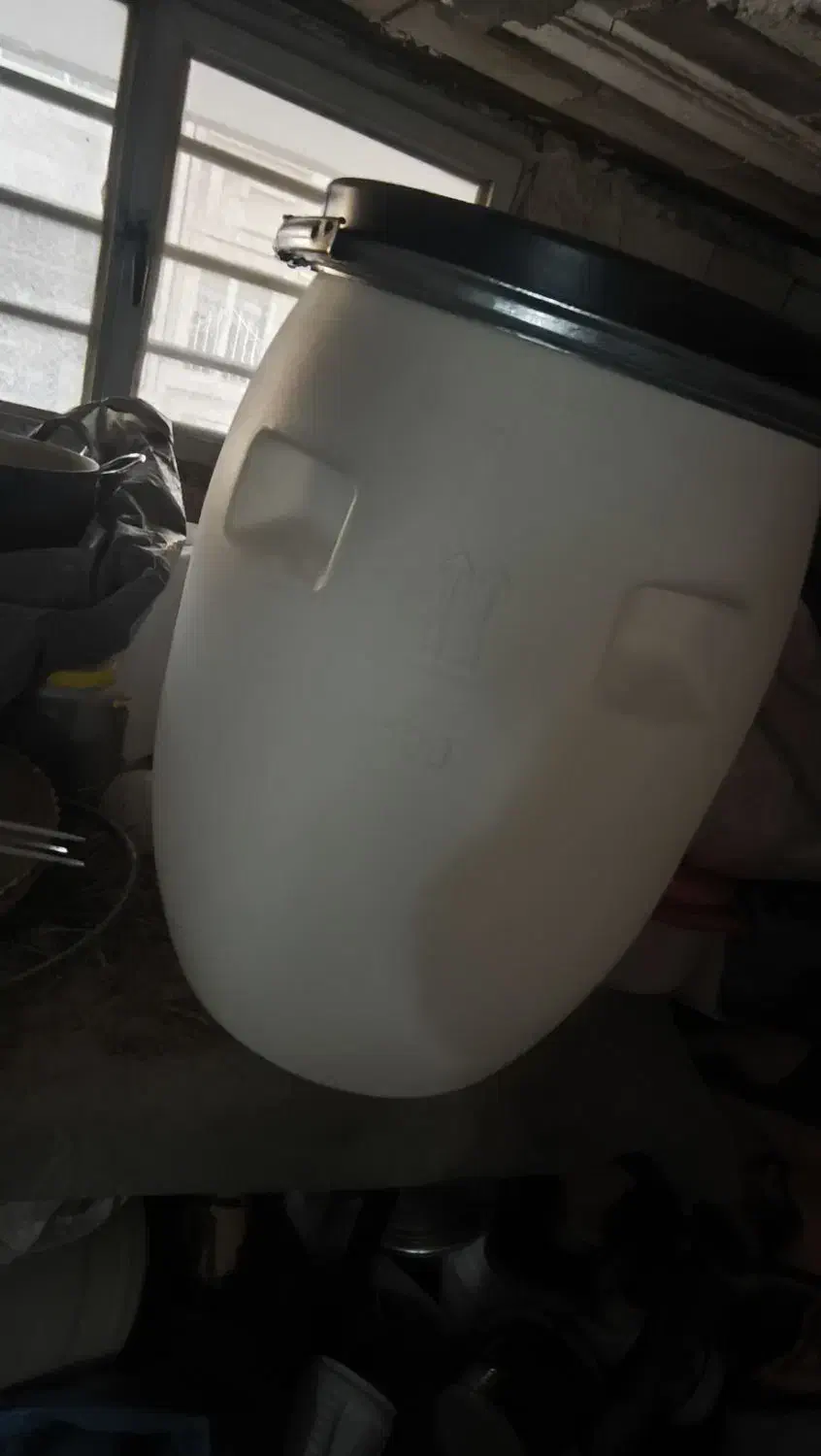 دبه 100لیتری|ظروف نگهدارنده، پلاستیکی، یکبارمصرف|مشکیندشت, |دیوار