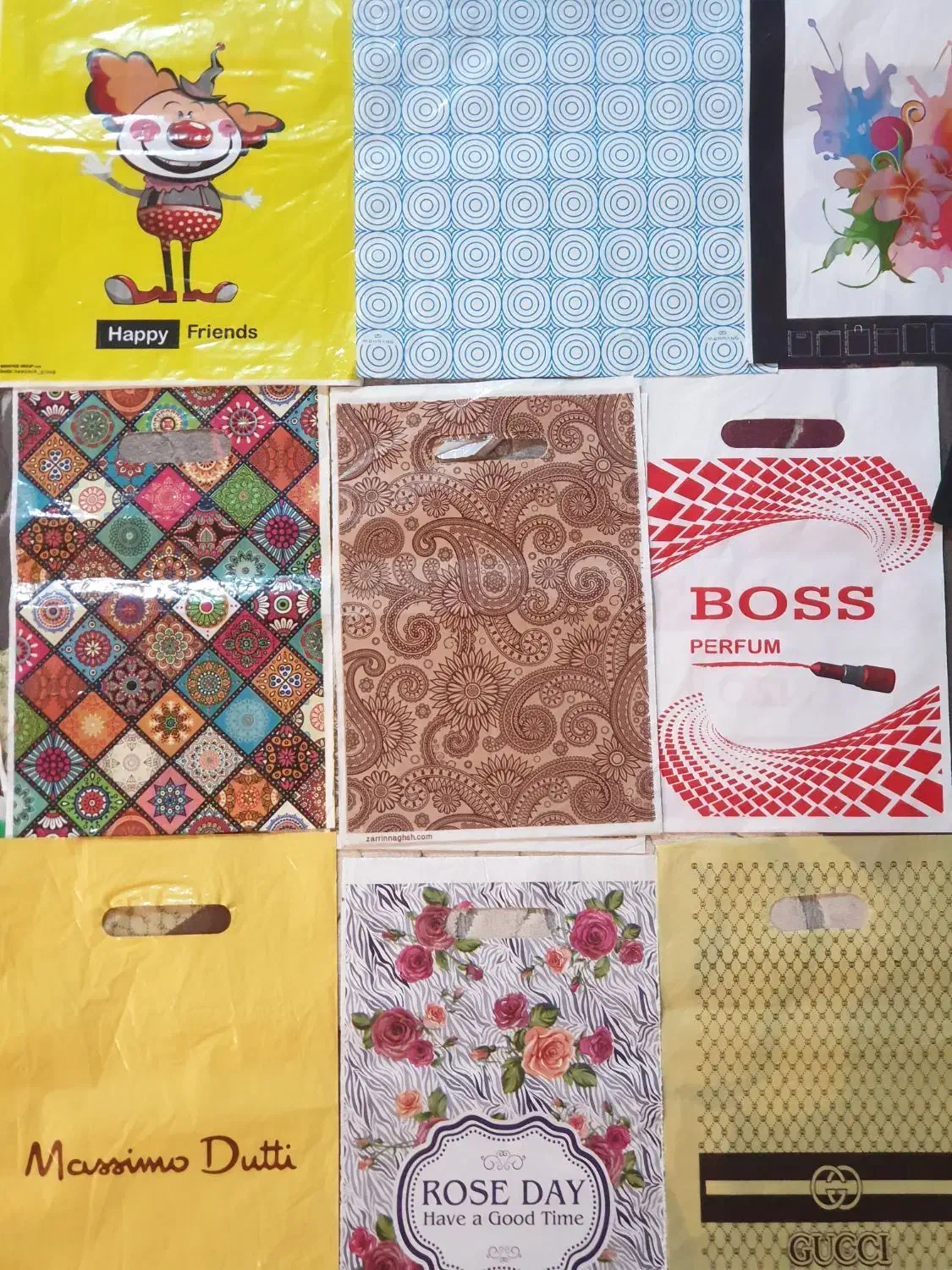 نایلون کیلویی|ظروف نگهدارنده، پلاستیکی، یکبارمصرف|آمل, |دیوار