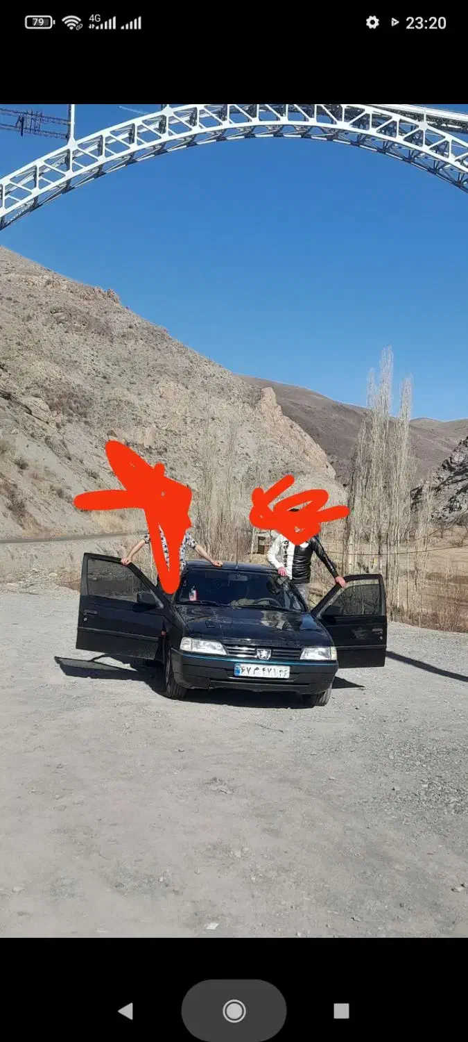 پژو405مدل88بنزینی|خودرو سواری و وانت|قطور, |دیوار