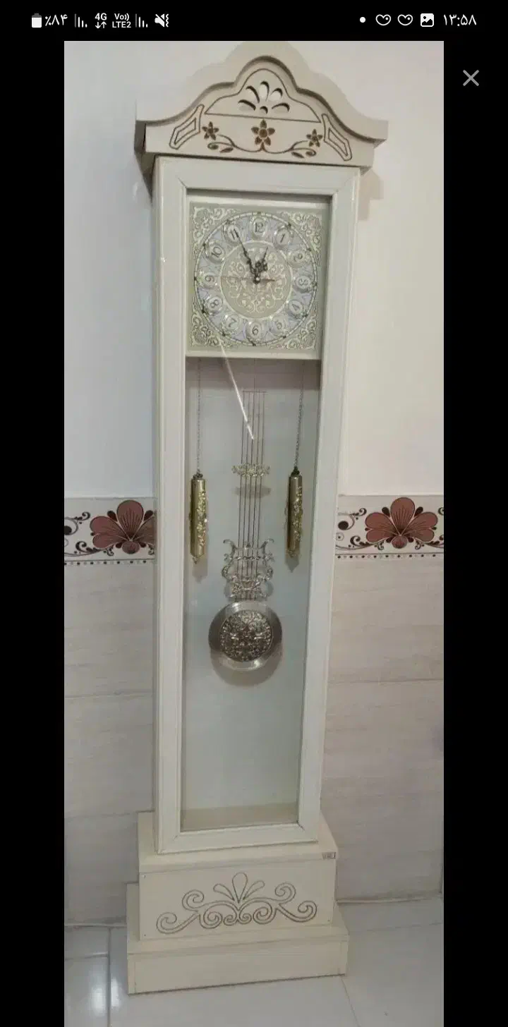 ساعت ایستاده کاملا سالم|ساعت دیواری و تزئینی|ابهر, |دیوار