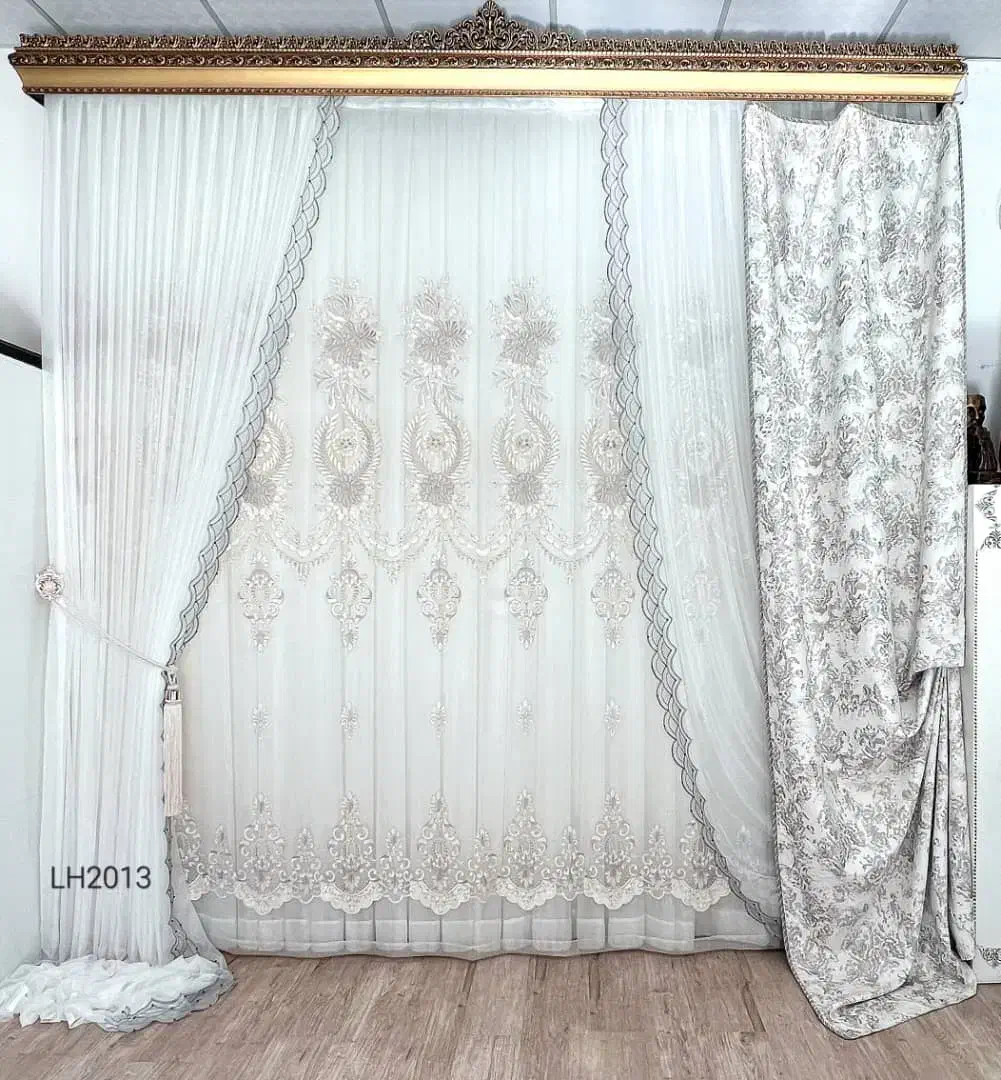 پرده حریر و مخمل اقساطی با دوخت رایگان|پرده، رانر، رومیزی|اهواز, کوی بشارت|دیوار