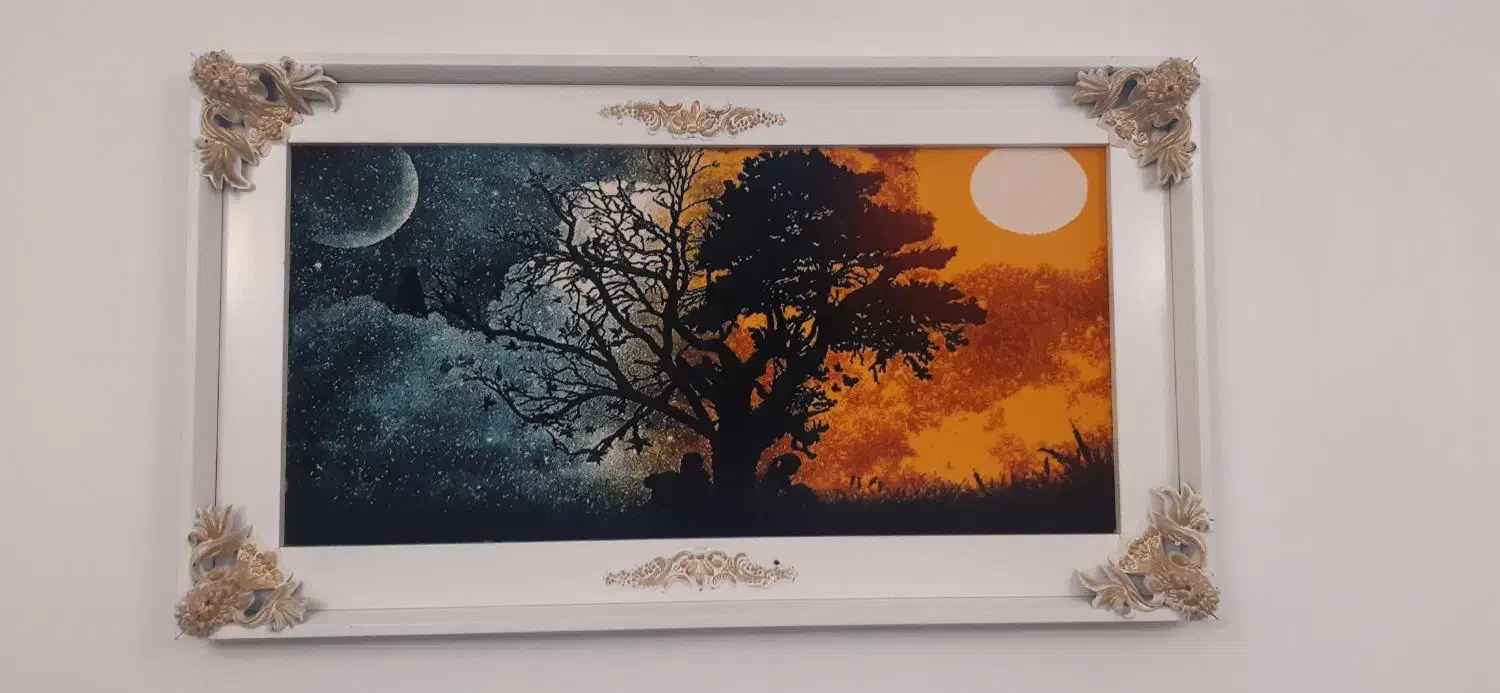 تابلو فرش|تابلو فرش|بوئین زهرا, |دیوار