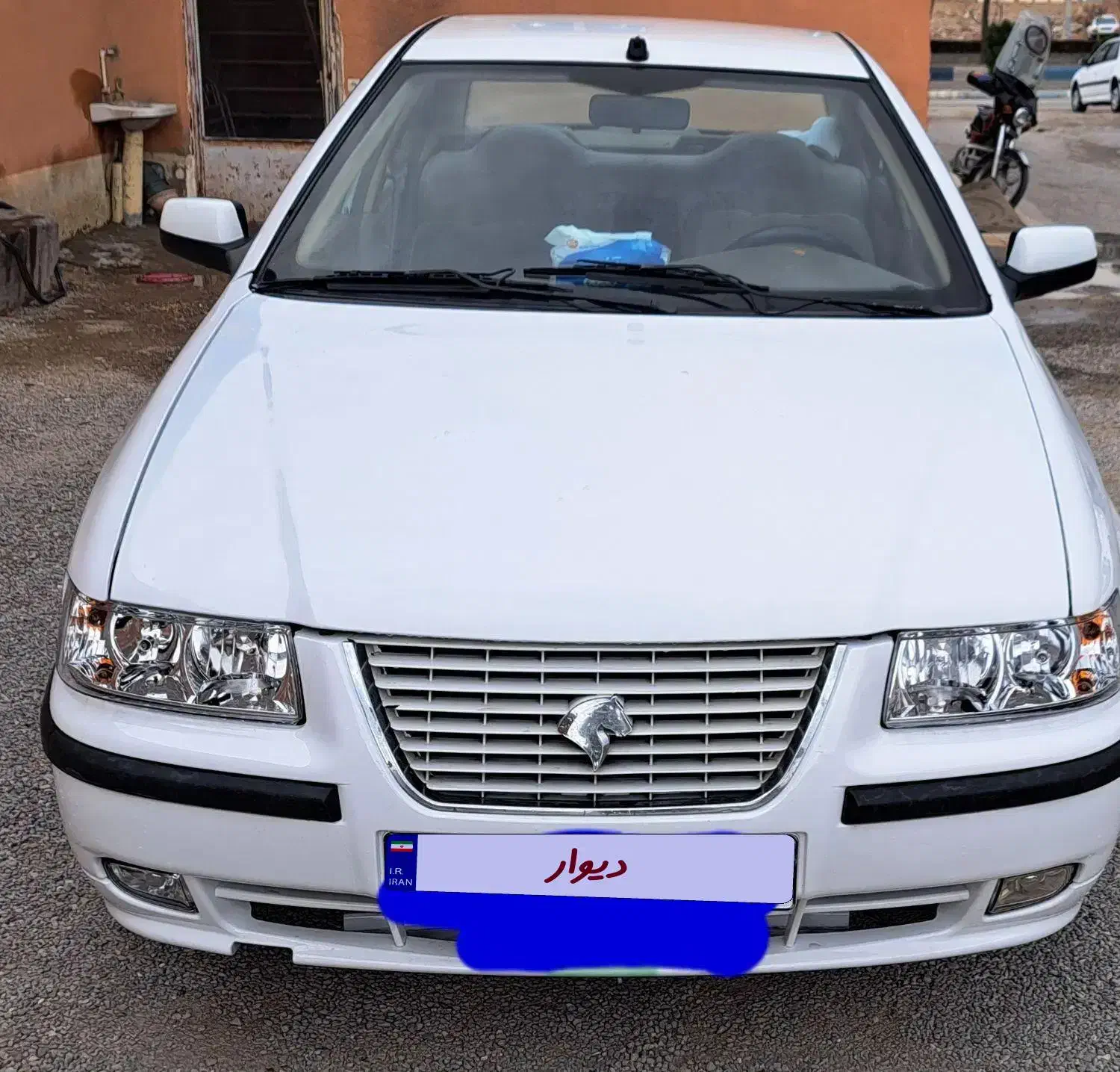 سمند سفیدمدل۹۳|خودرو سواری و وانت|گوگان, |دیوار