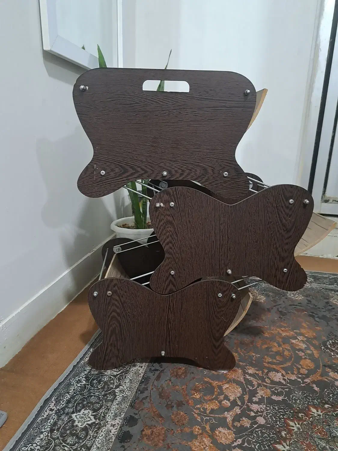 جاپیازی|کتابخانه، شلف، قفسه‌های دیواری|دوگنبدان, |دیوار