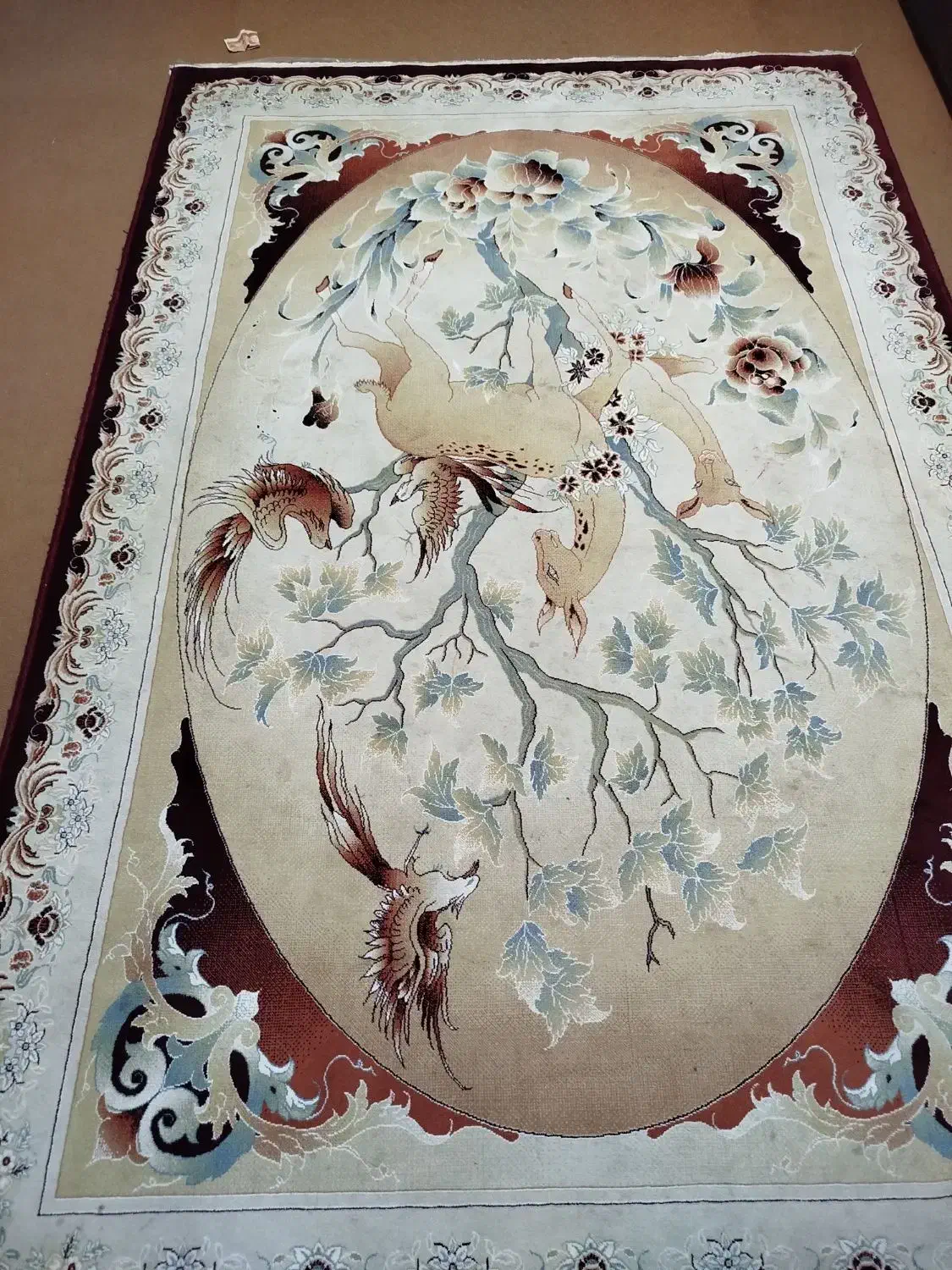 فرش 6 متری در حد|فرش|تاکستان, |دیوار