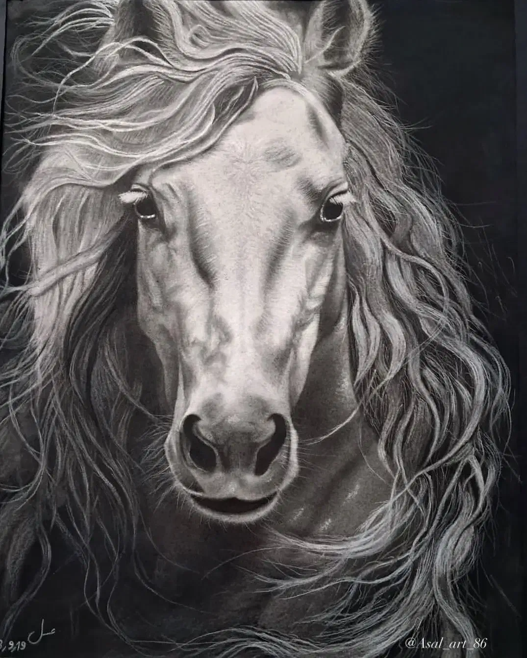 سفارش چهره سیاهقلم پذیرفته میشود|تابلو، نقاشی، عکس|هشتگرد, هشتگرد قدیم|دیوار