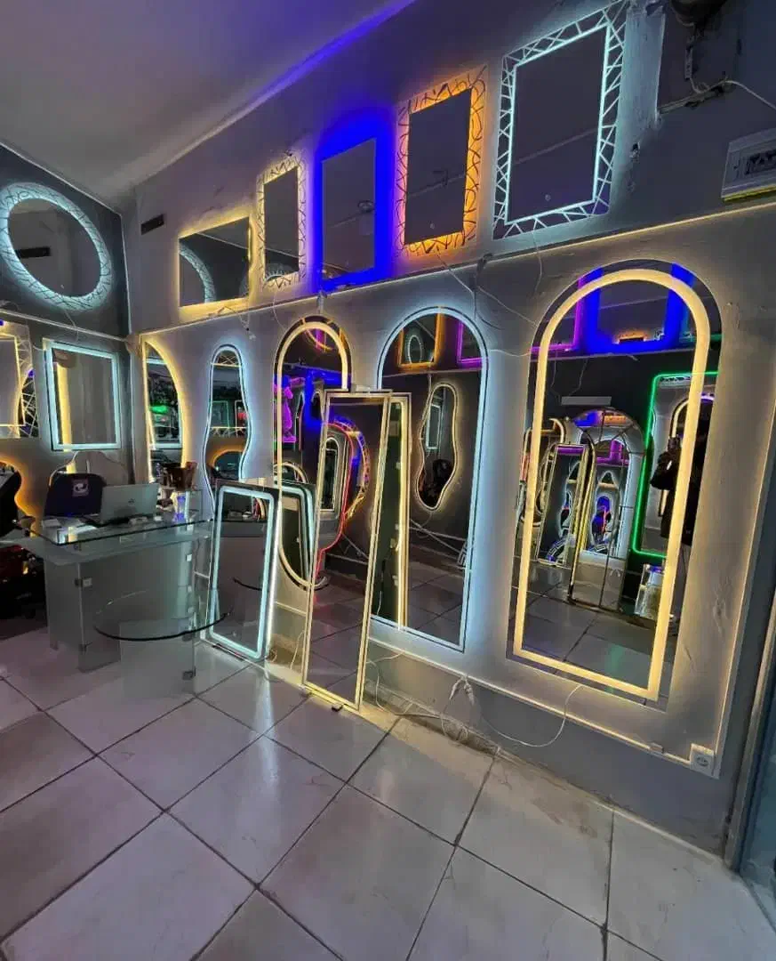 آینه دکورکابینت بازسازی طراحی کناف بین کابینتی|مصالح و تجهیزات ساختمان|کرمان, |دیوار