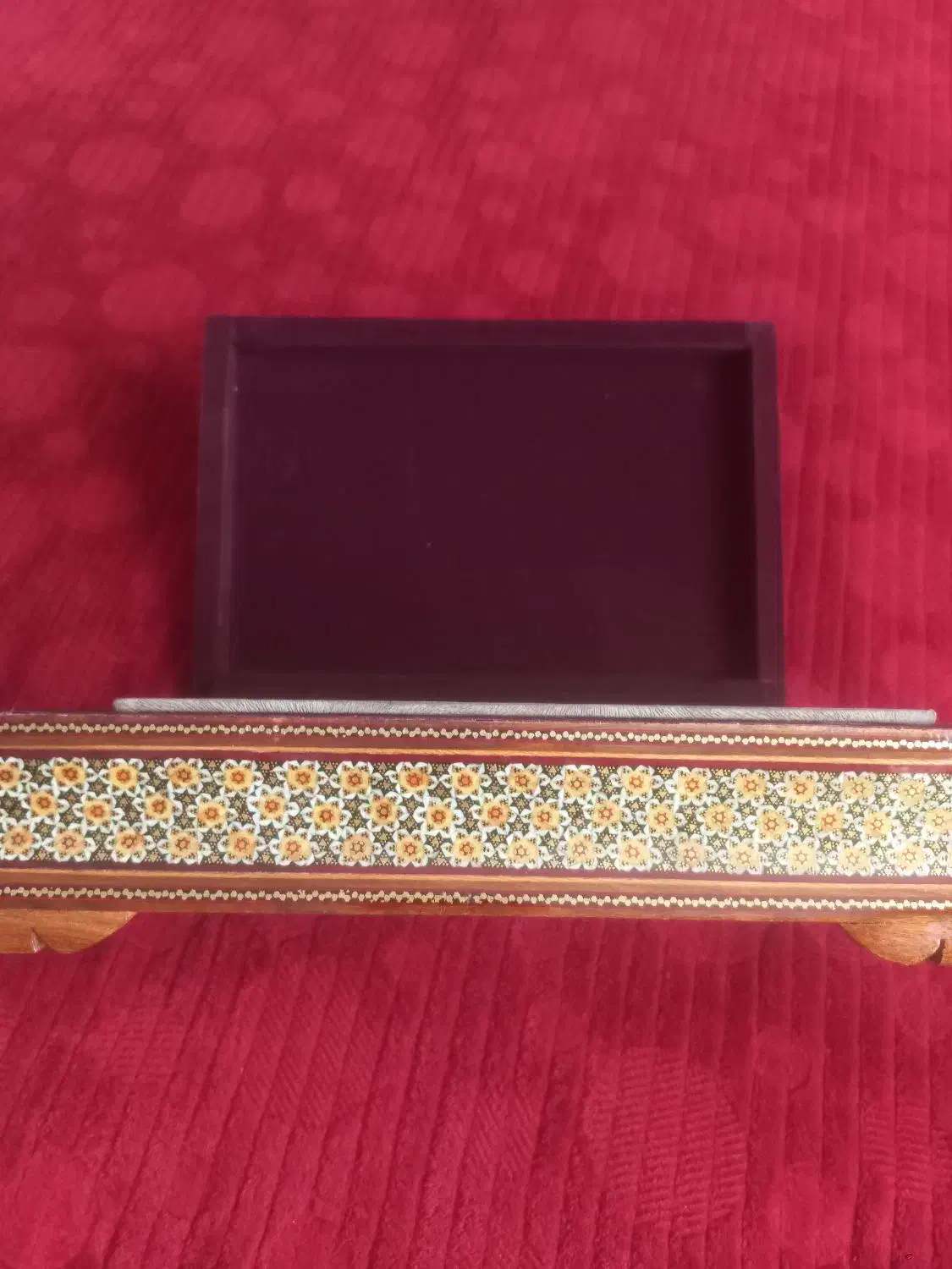 جا قرانی خاتم کاری مینیاتوری سجاده ترمه نفیس|صنایع دستی و سایر لوازم تزئینی|اصفهان, شاه پسند|دیوار