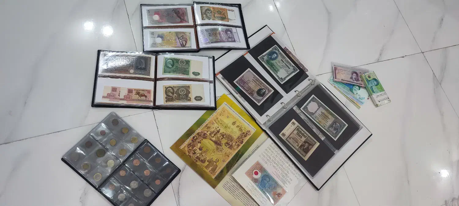 کلکسیون اسکناس|کلکسیون سکه، تمبر، اسکناس|مبارکه, |دیوار