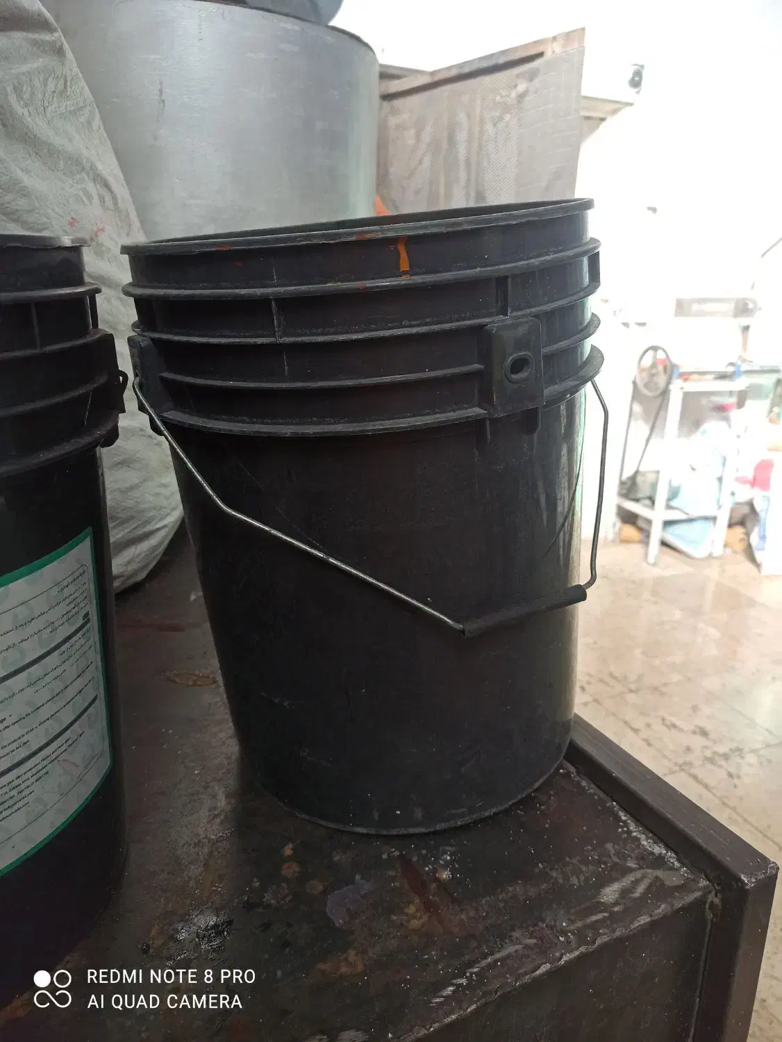 فروش تعدادی سطل رنگ استفاده شده|ظروف نگهدارنده، پلاستیکی، یکبارمصرف|ماهدشت, |دیوار