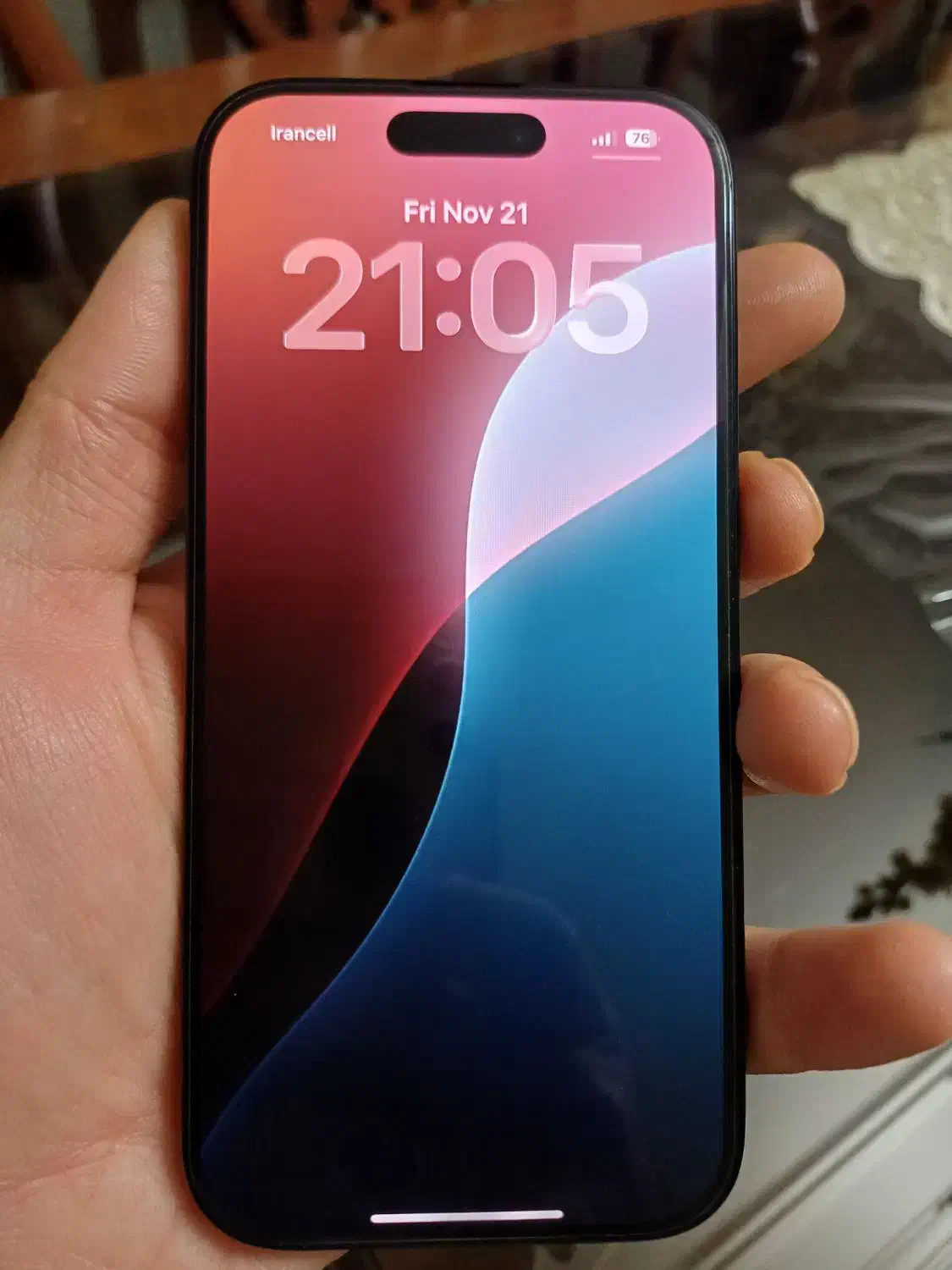 گوشی آیفون ۱۶ پرو رم ۲۵۶ باتری ۱۰۰|موبایل|کاشان, الغدیر|دیوار